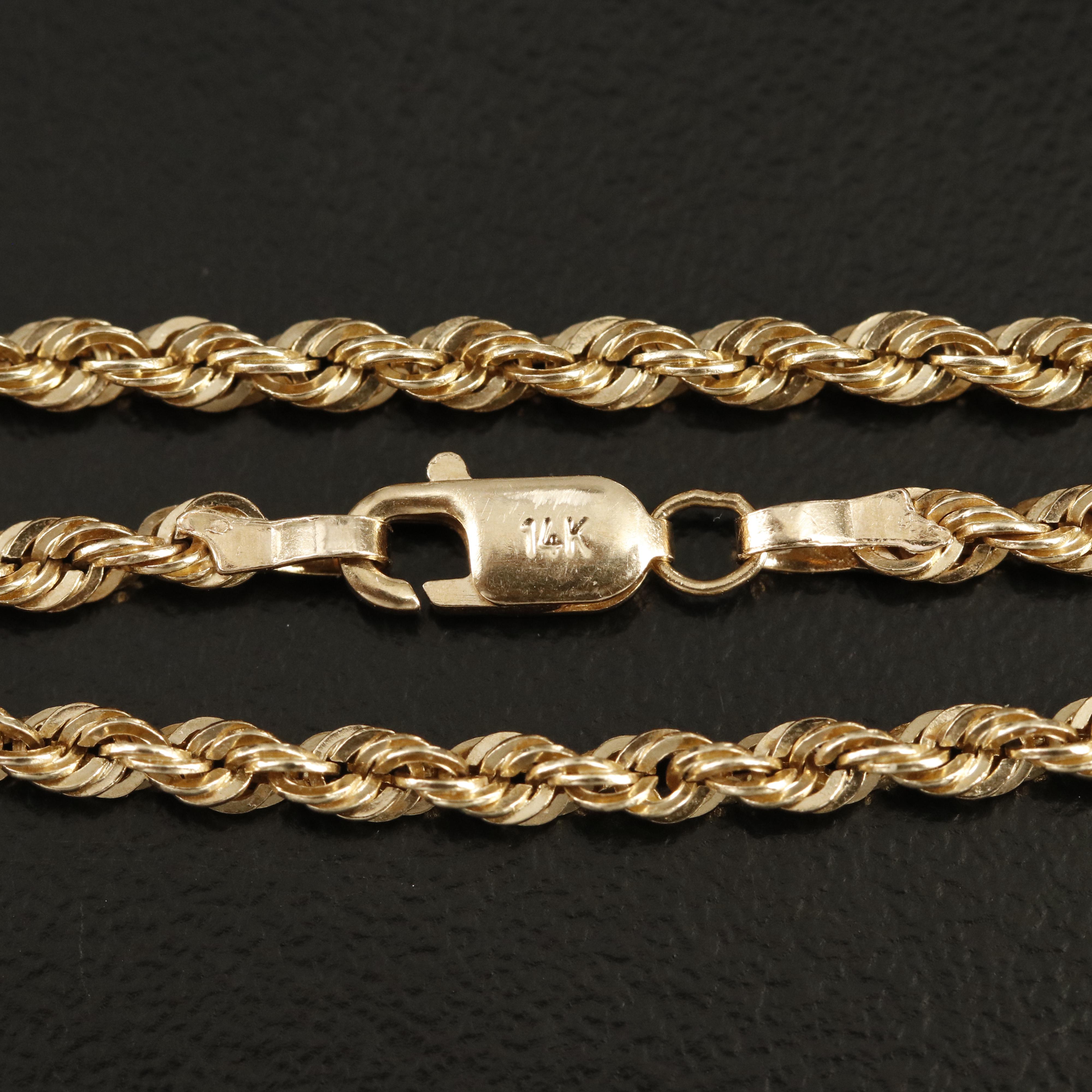 14K Rope Chain