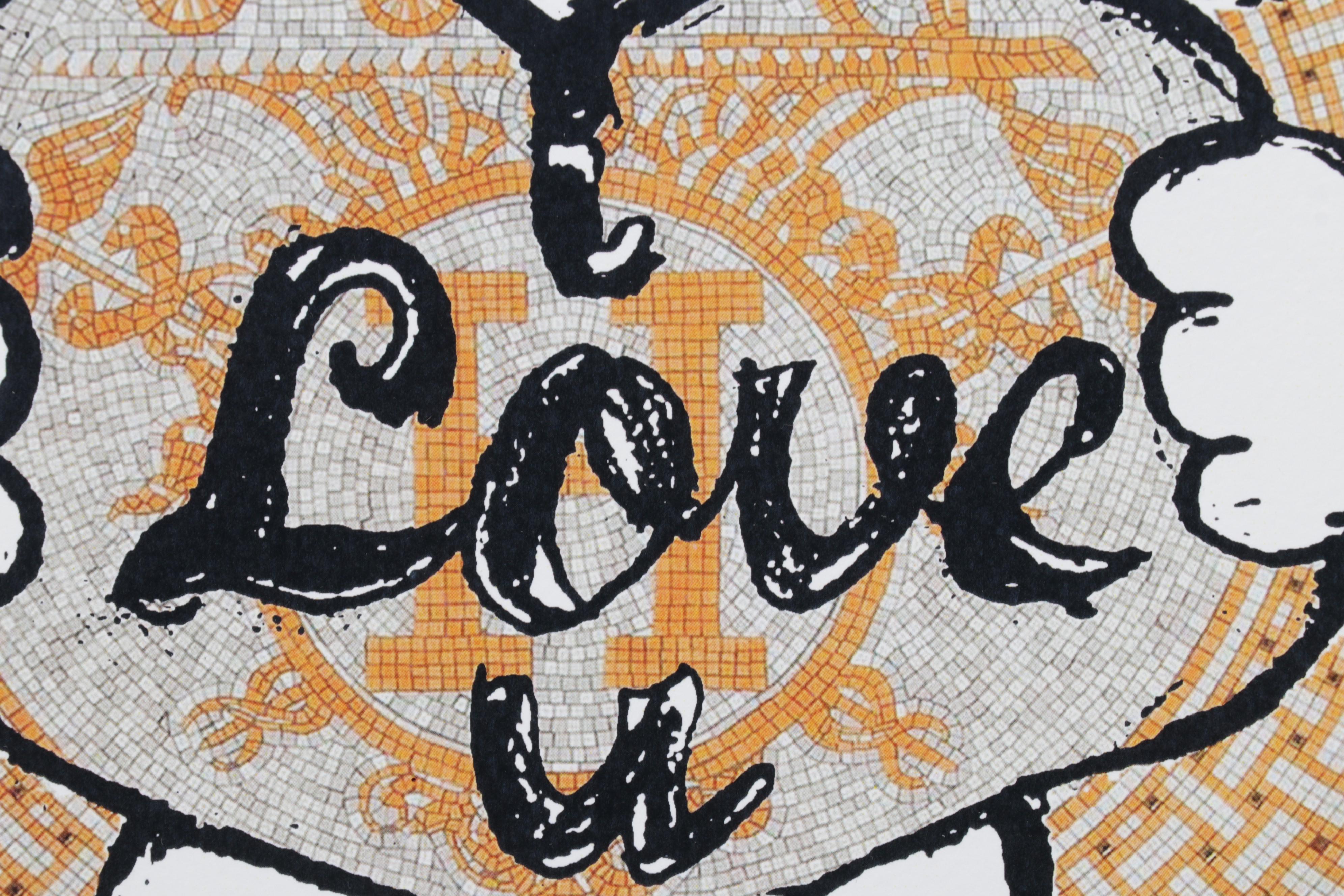 Death NYC Pop Art Graphic Print Homage to Hermès Featuring Snoopy, 2022