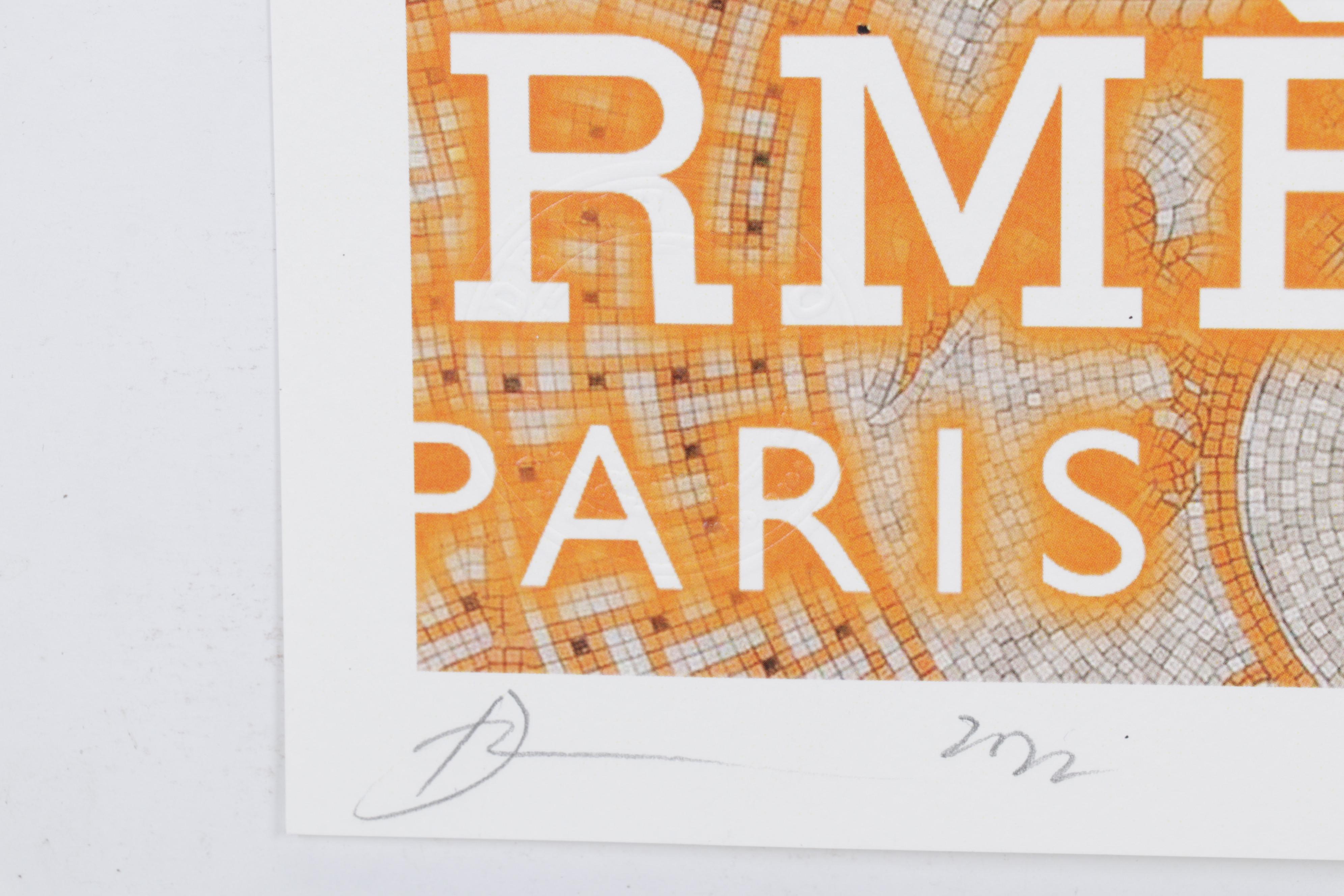 Death NYC Pop Art Graphic Print Homage to Hermès Featuring Snoopy, 2022