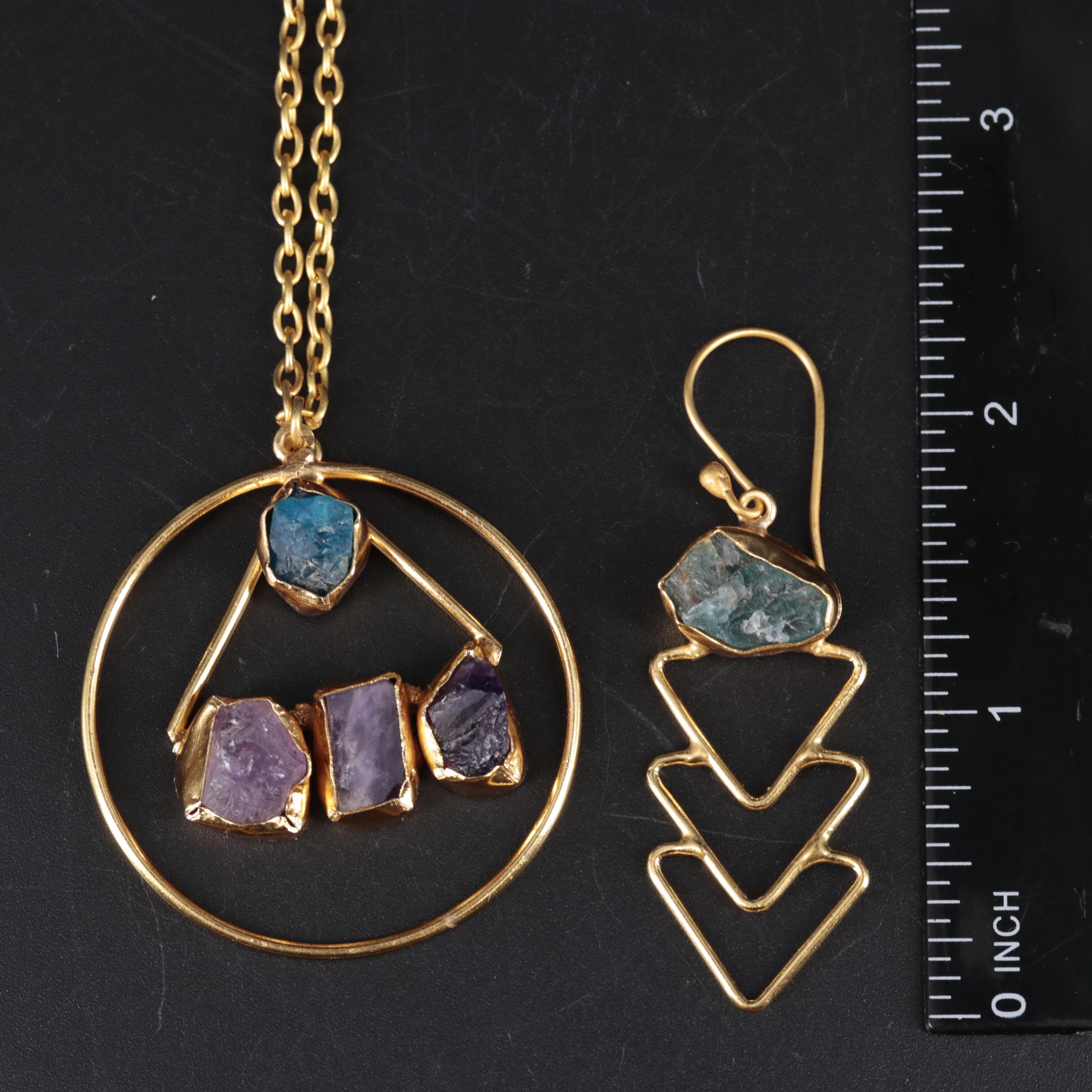 Collection of Jewelry Including Gemstones