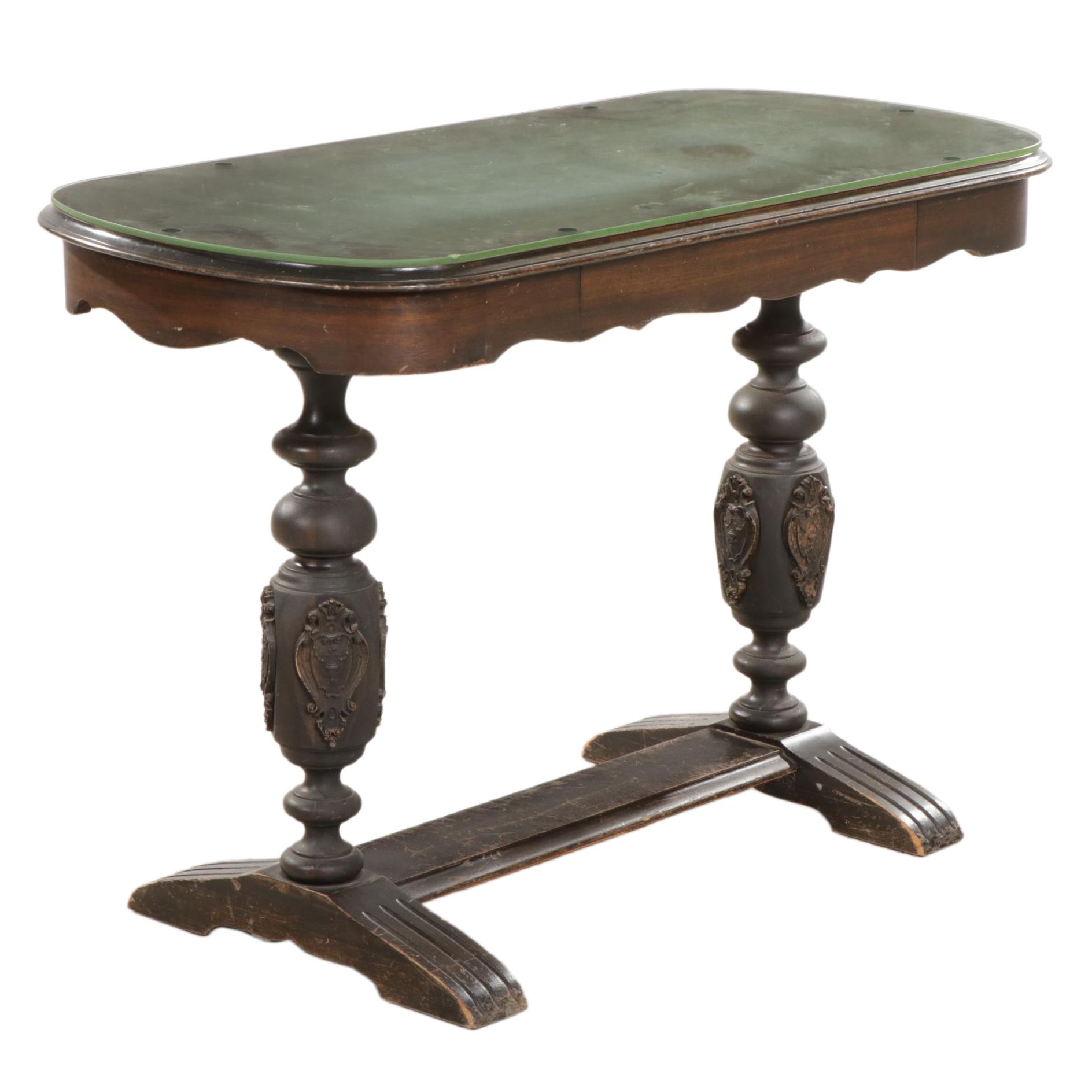 Mersman Bros. & Brandts Co. Renaissance Revival Mahogany Console Table, c. 1910