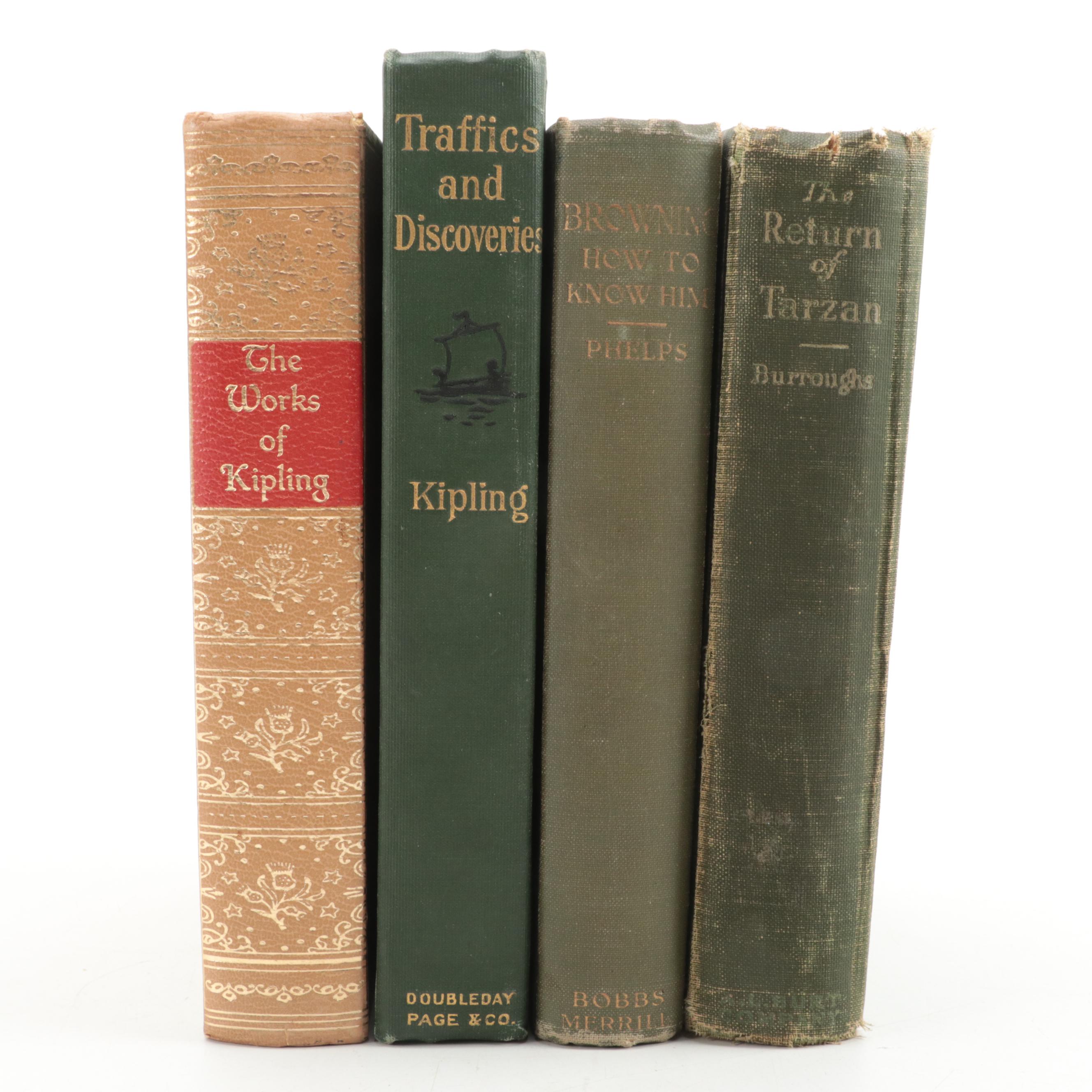 Illustrated "The Return of Tarzan" by Edgar Rice Burroughs and More