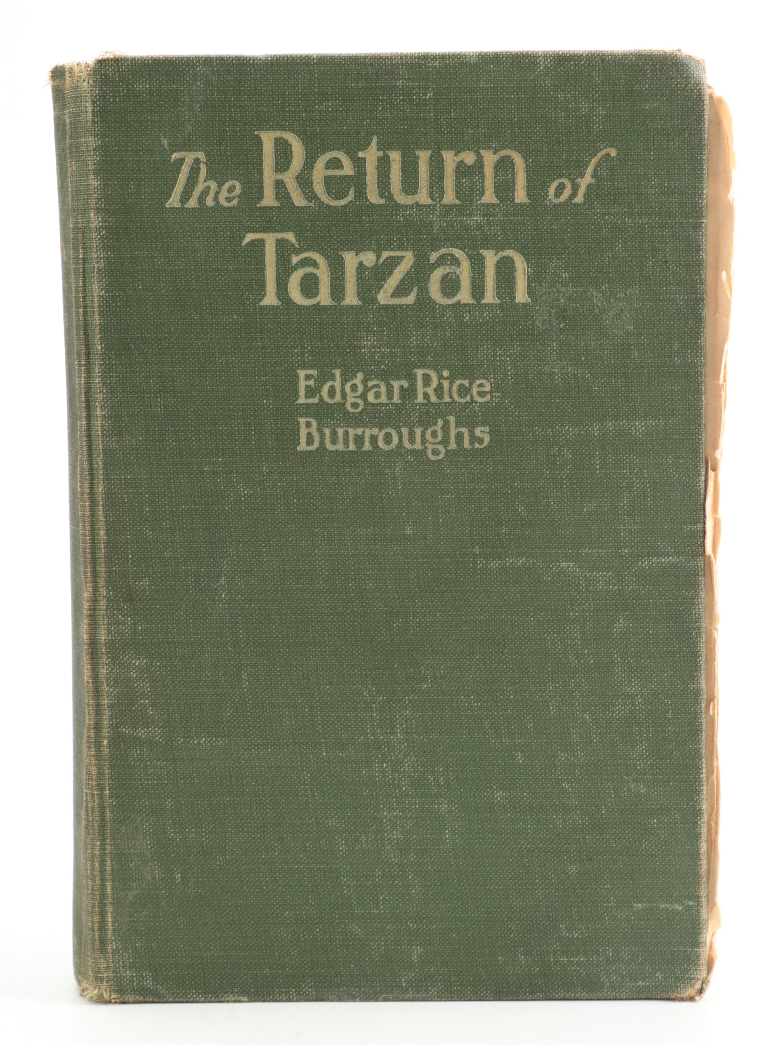 Illustrated "The Return of Tarzan" by Edgar Rice Burroughs and More