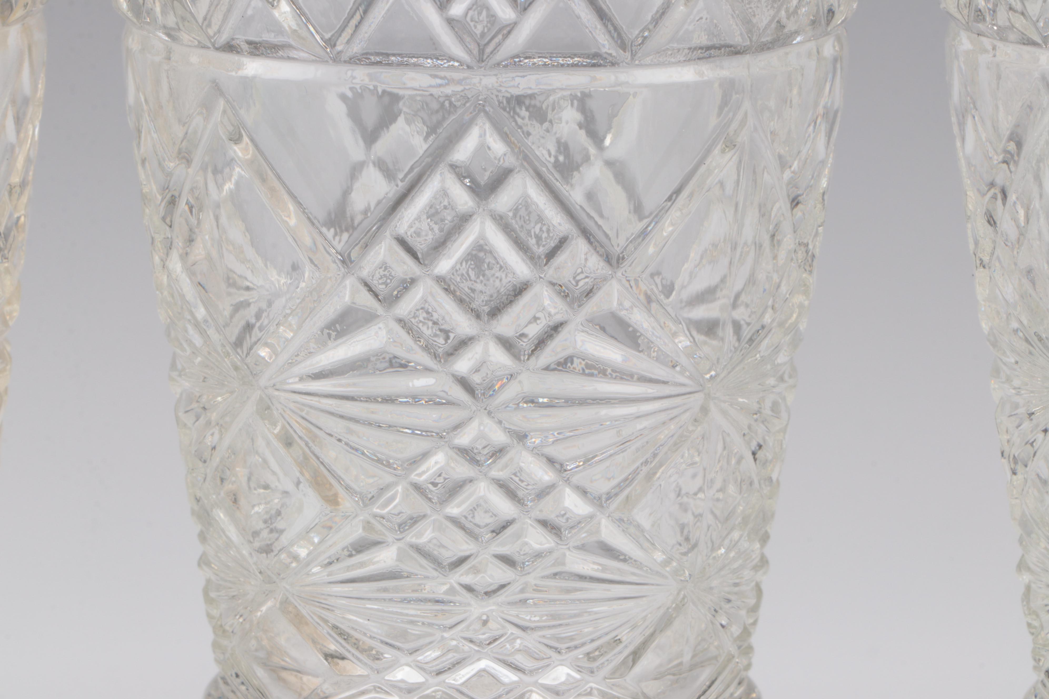 Hazel-Atlas "Big Top Peanut Butter" Iced Tea Glasses and Other Glass Tableware