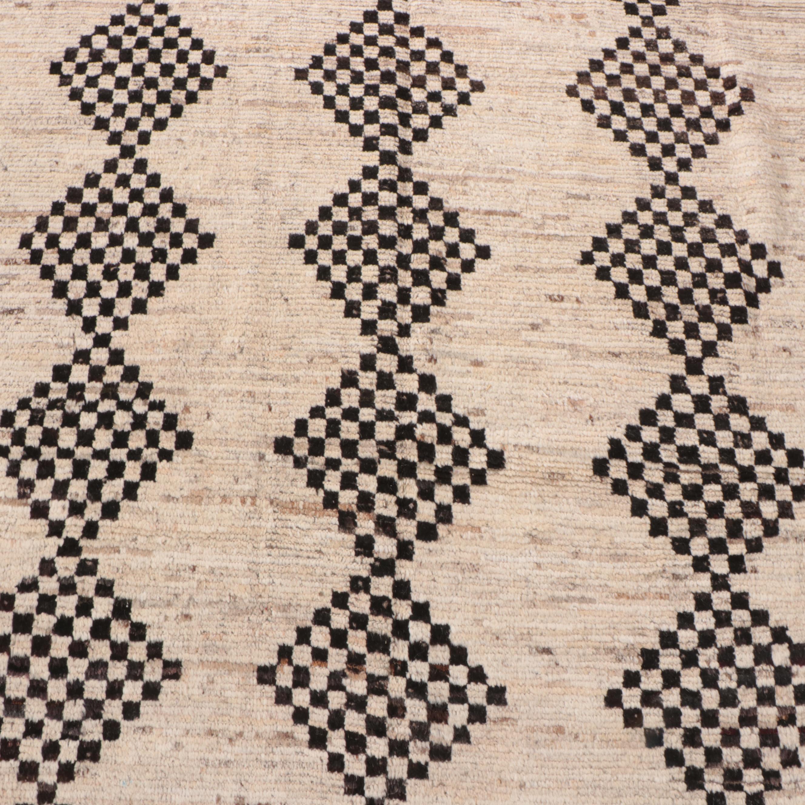 6'11 x 9'10 Hand-Knotted Persian Gabbeh Area Rug