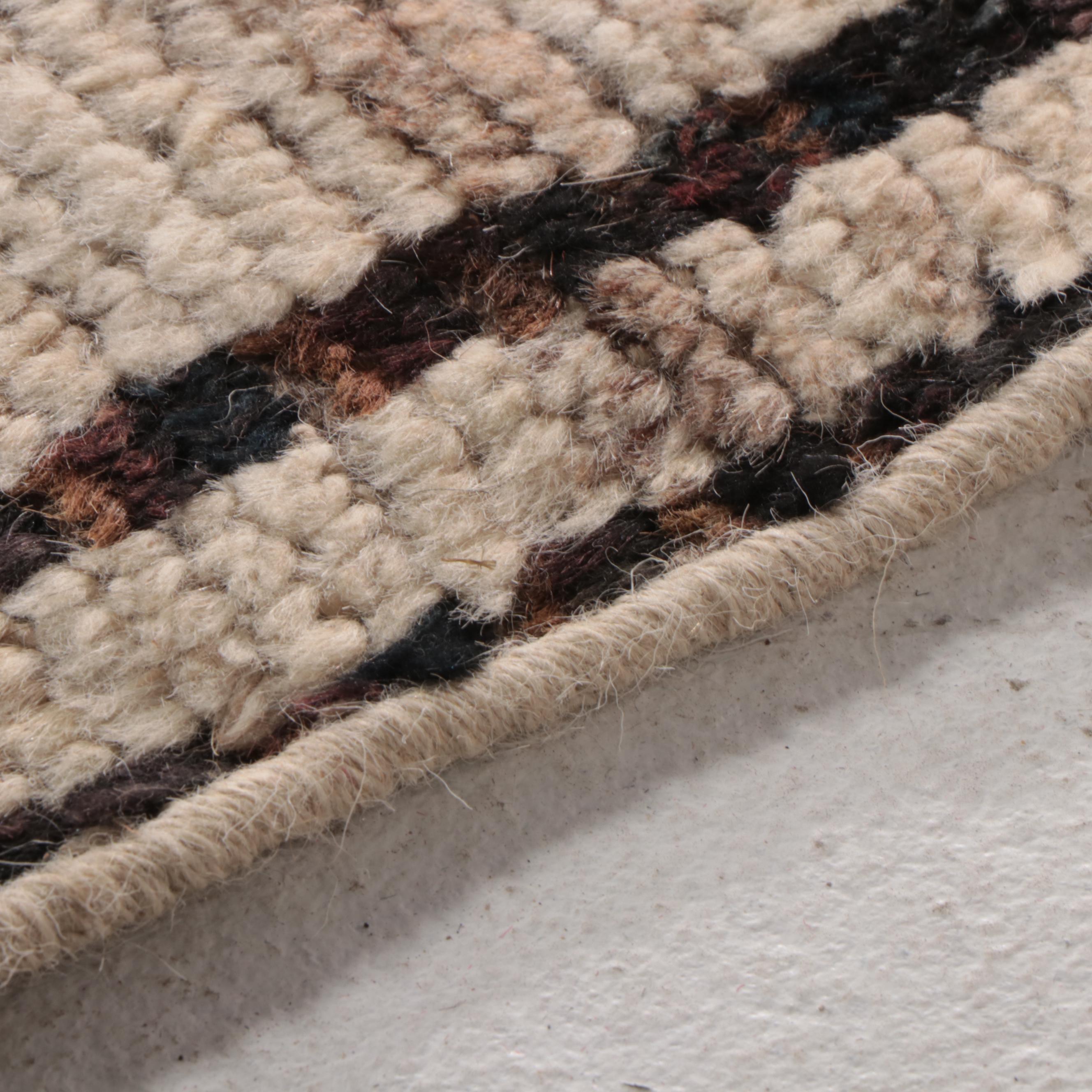 6'11 x 9'10 Hand-Knotted Persian Gabbeh Area Rug