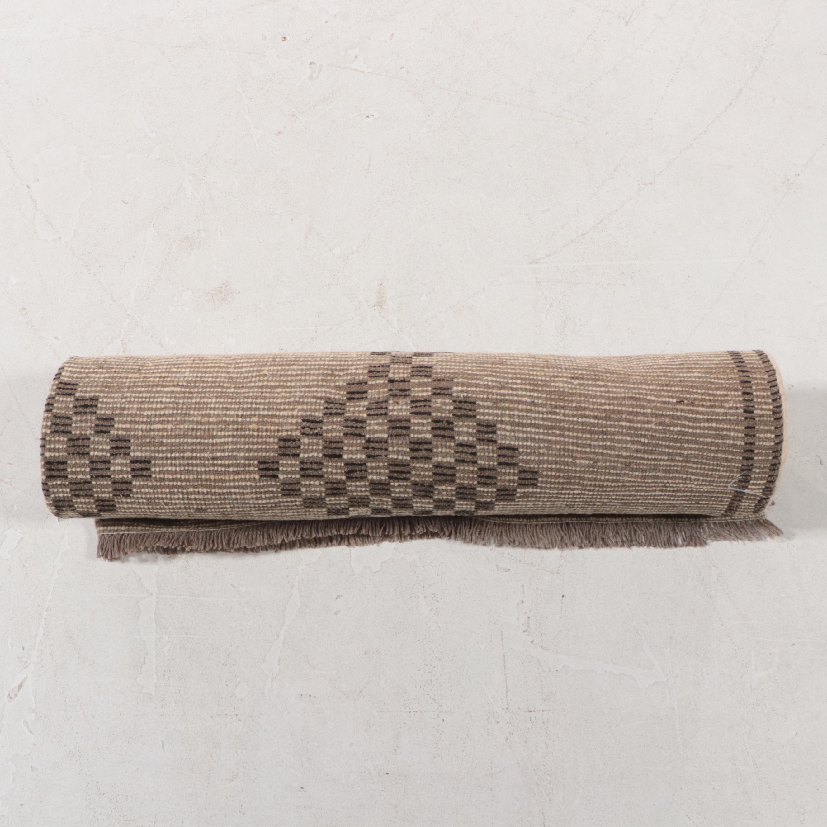 6'11 x 9'10 Hand-Knotted Persian Gabbeh Area Rug