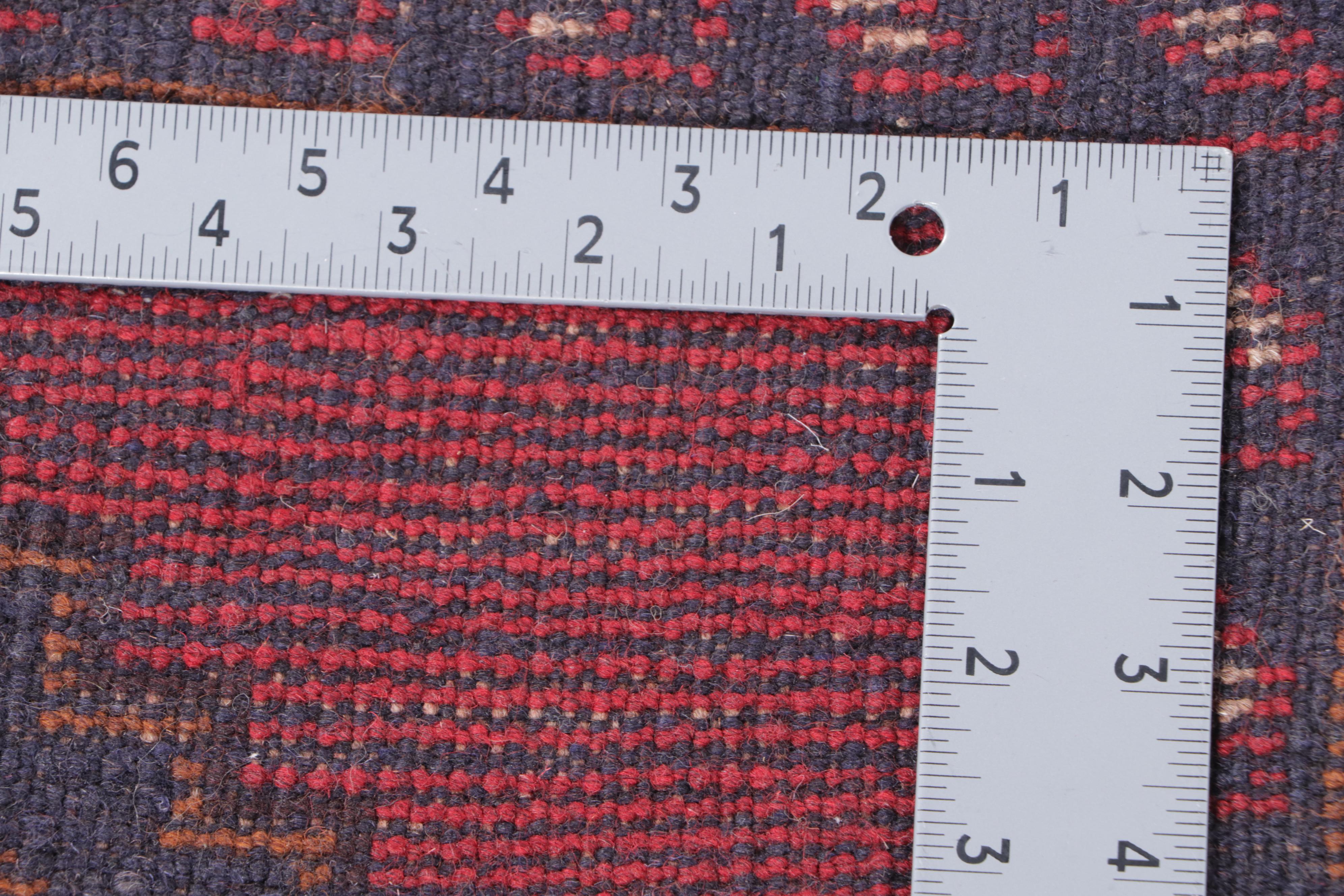 3'1 x 4'7 Hand-Knotted Afghan Taimani Accent Rug