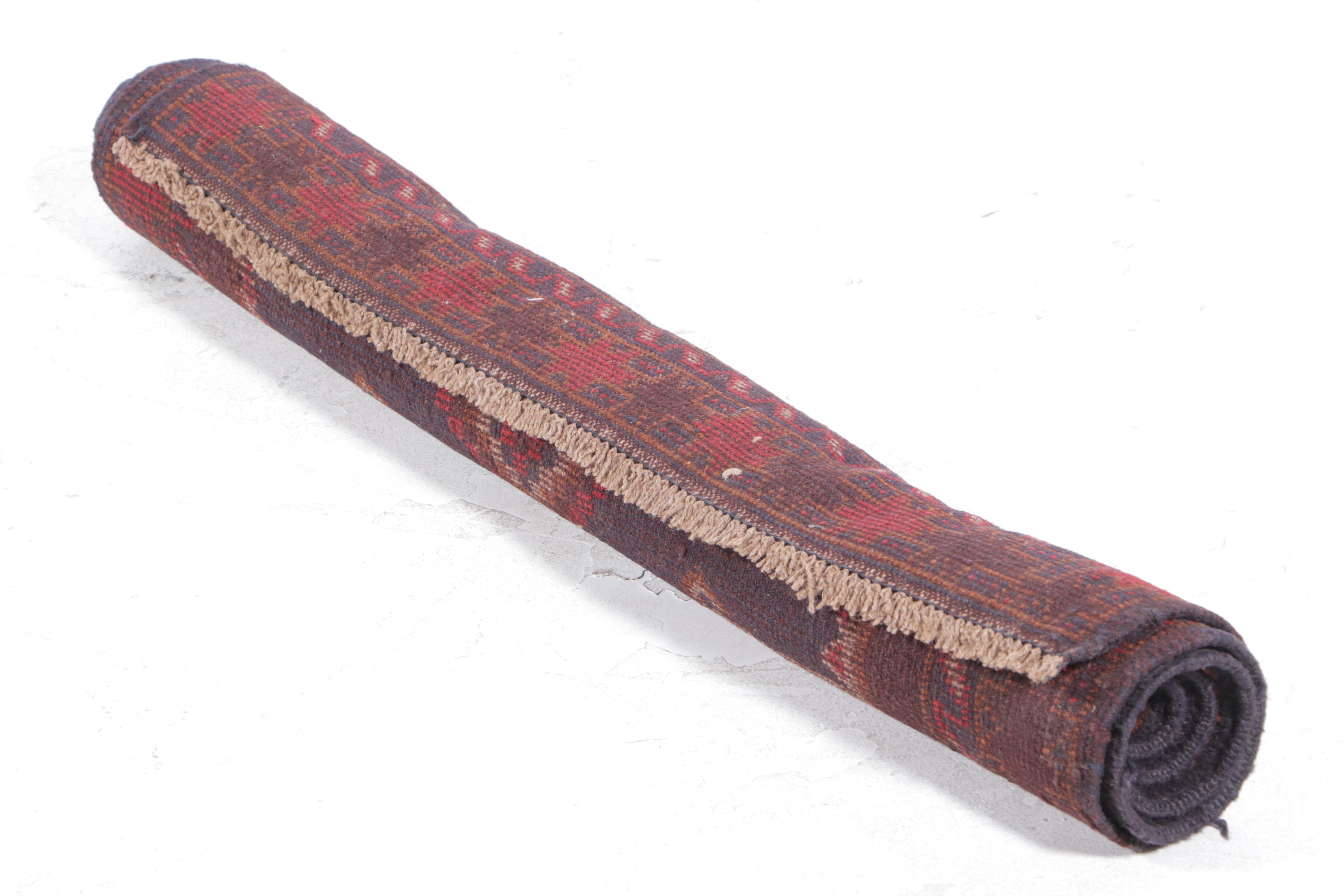 3'1 x 4'7 Hand-Knotted Afghan Taimani Accent Rug