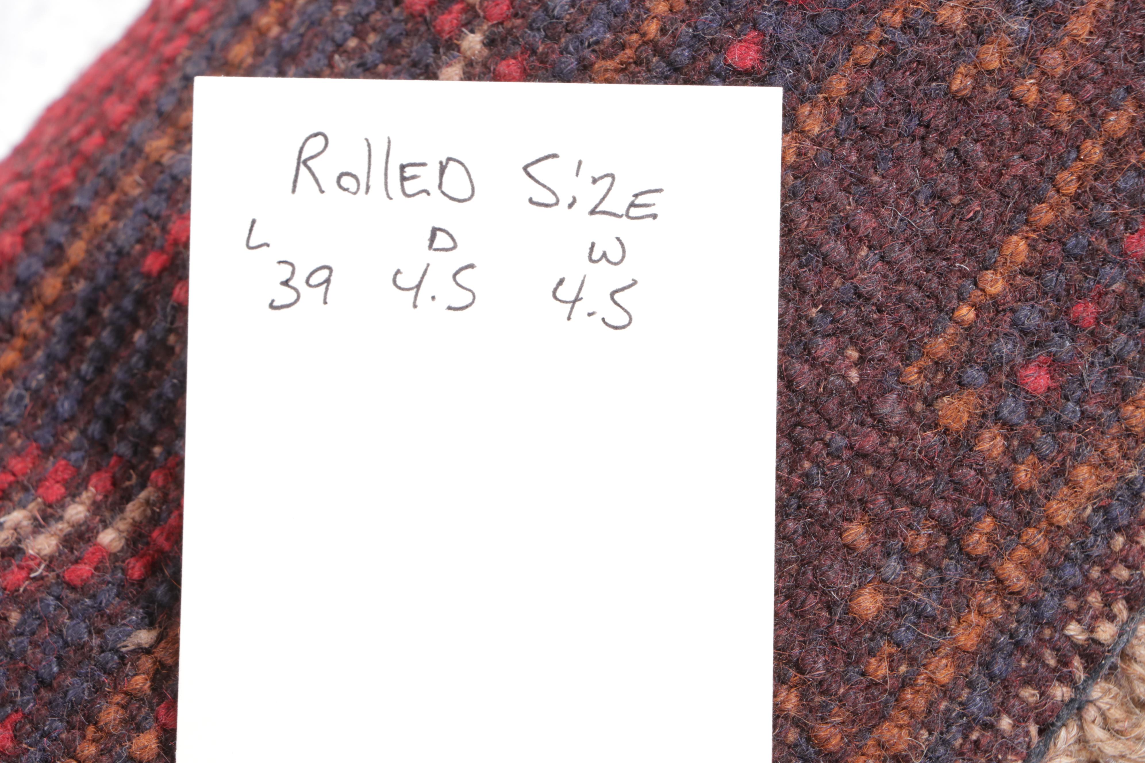 3'1 x 4'7 Hand-Knotted Afghan Taimani Accent Rug