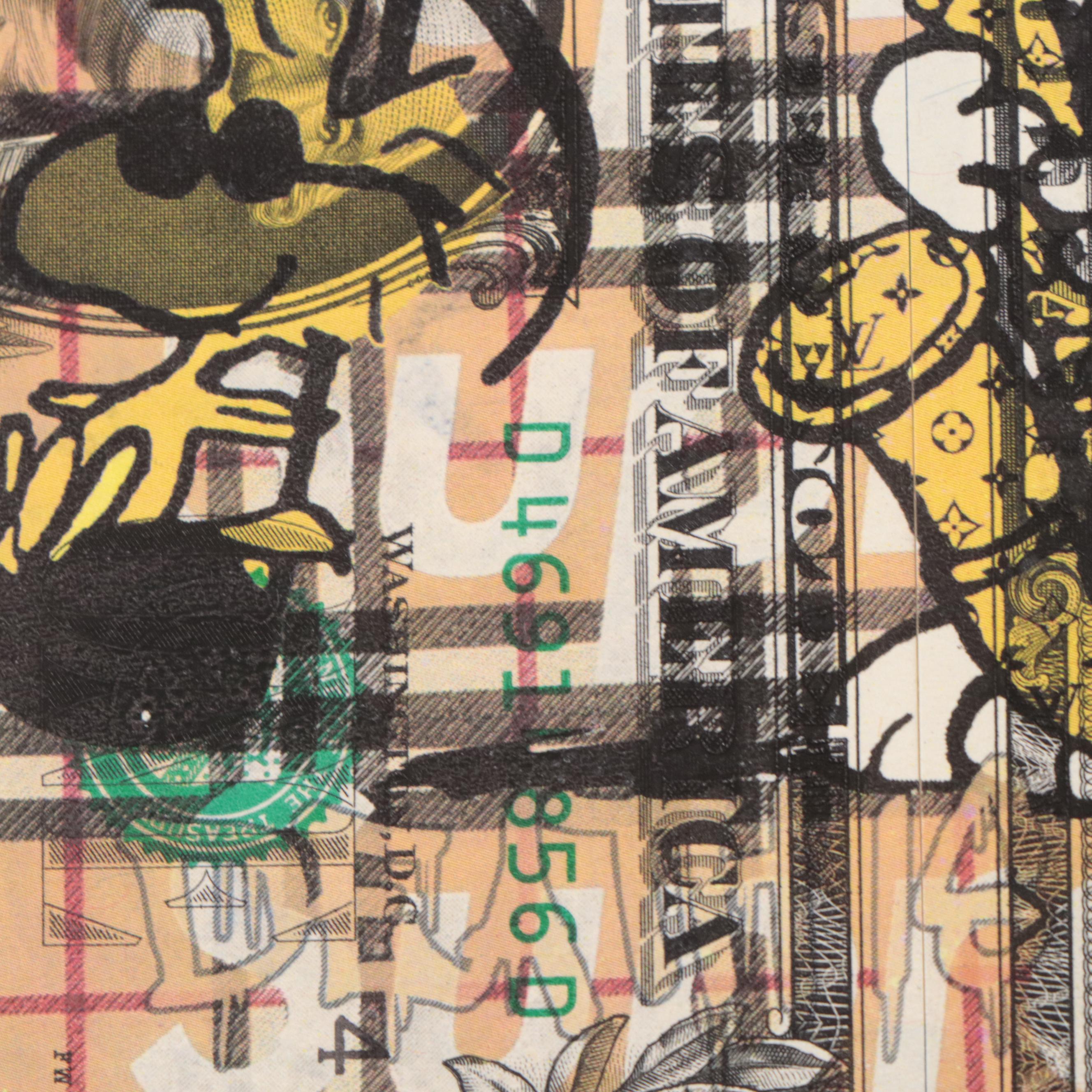 Death NYC Pop Art Graphic Print of Peanuts Burberry, 2022