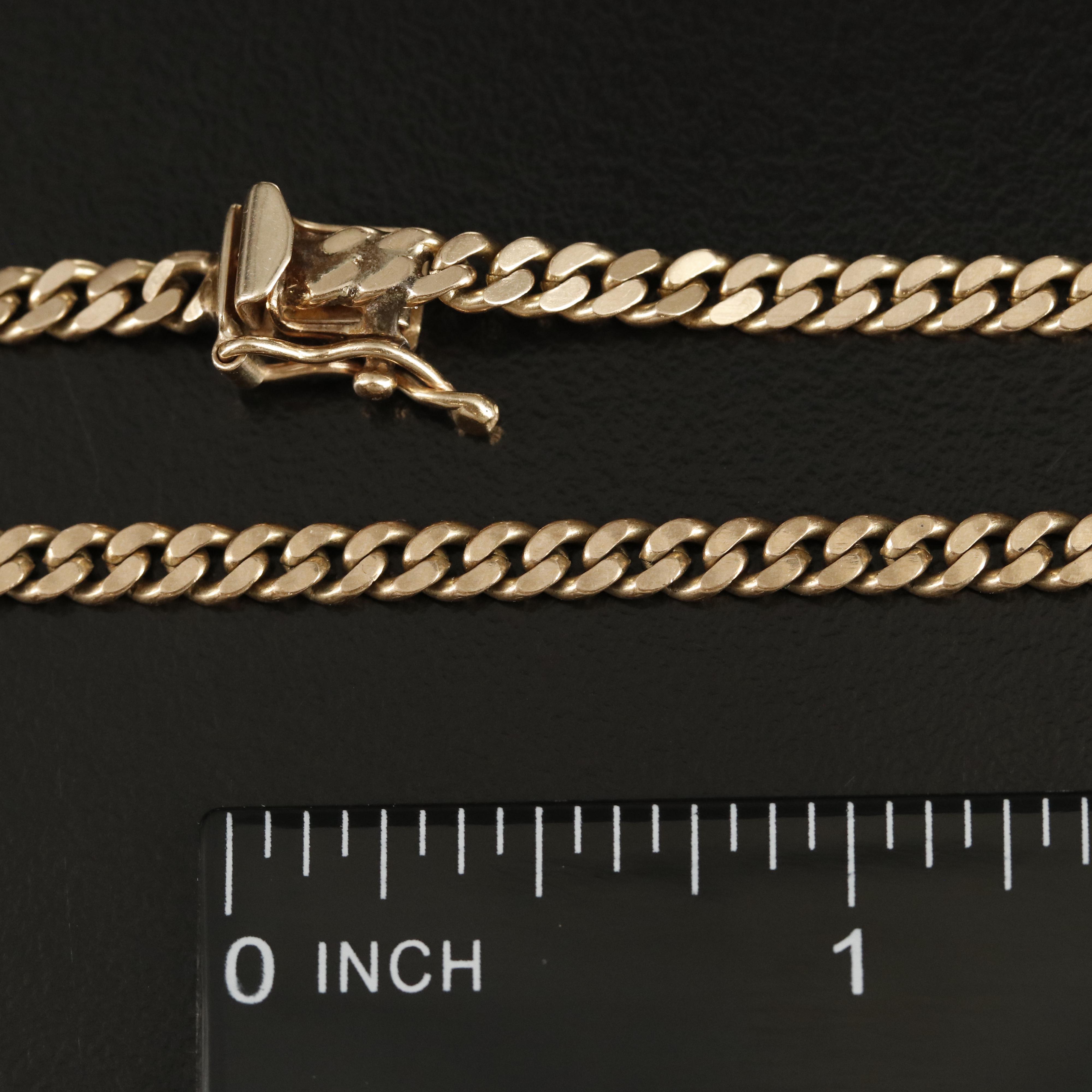 14K Curb Chain