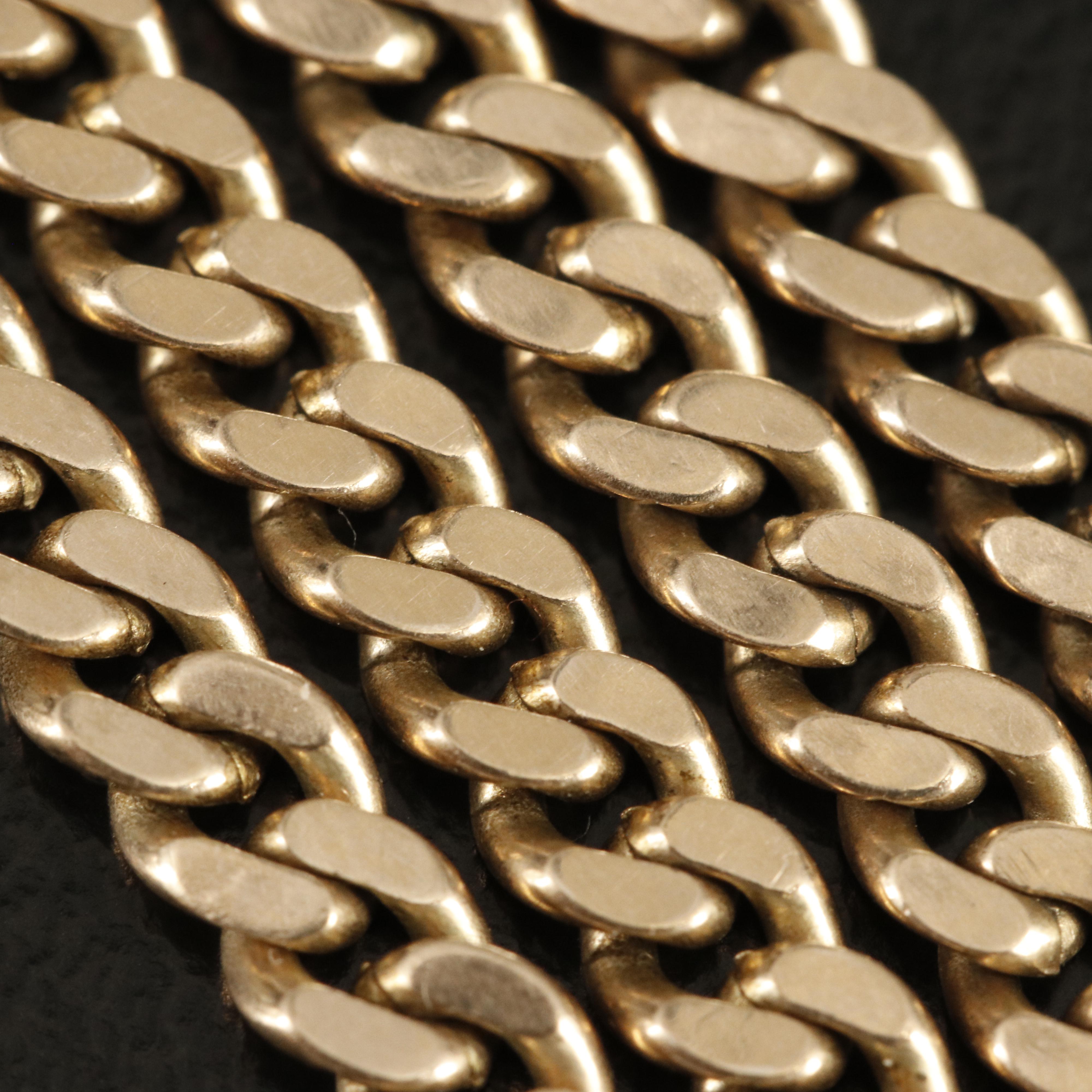 14K Curb Chain