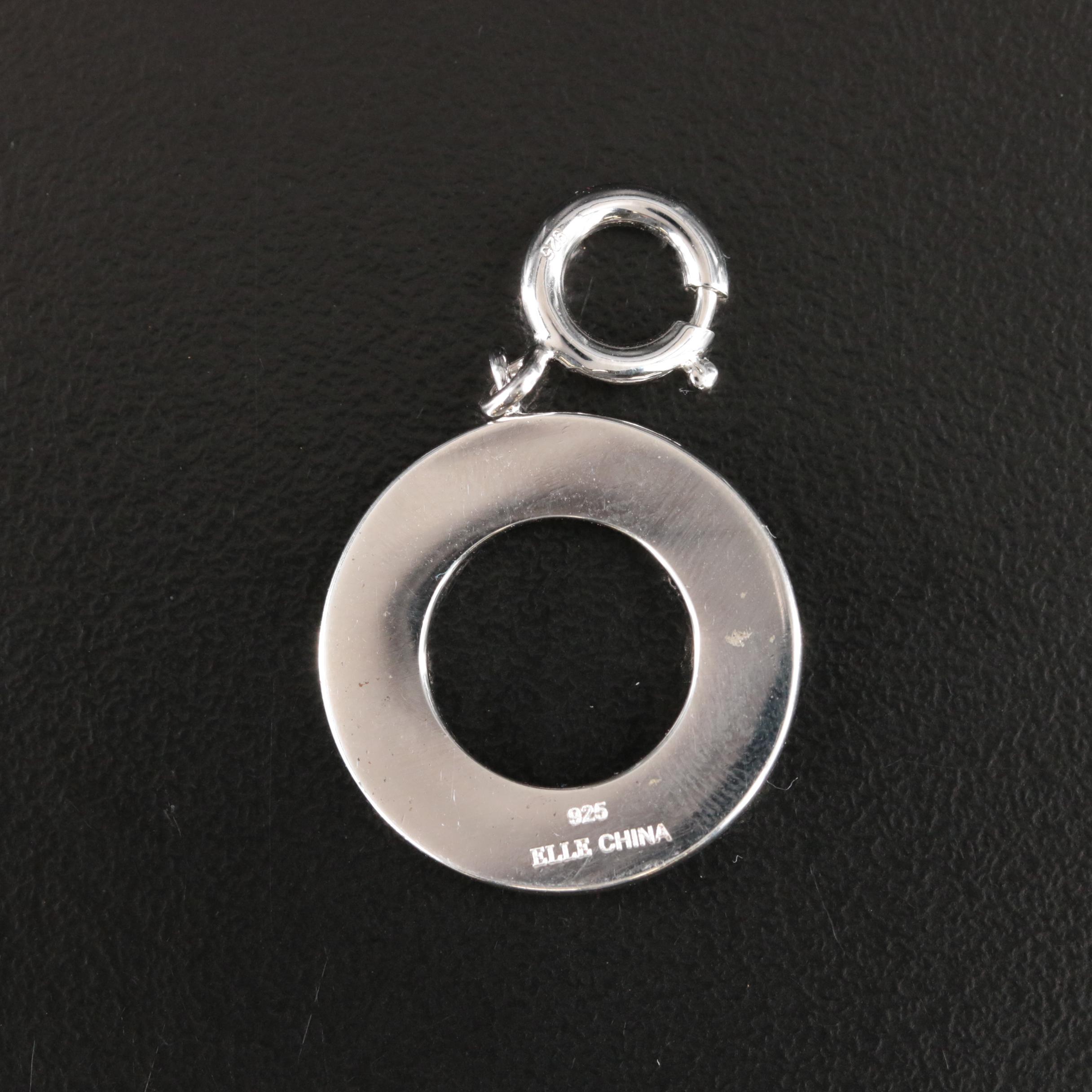 Elle Sterling Ruby Hope, Trust and Love Enhancer Pendant