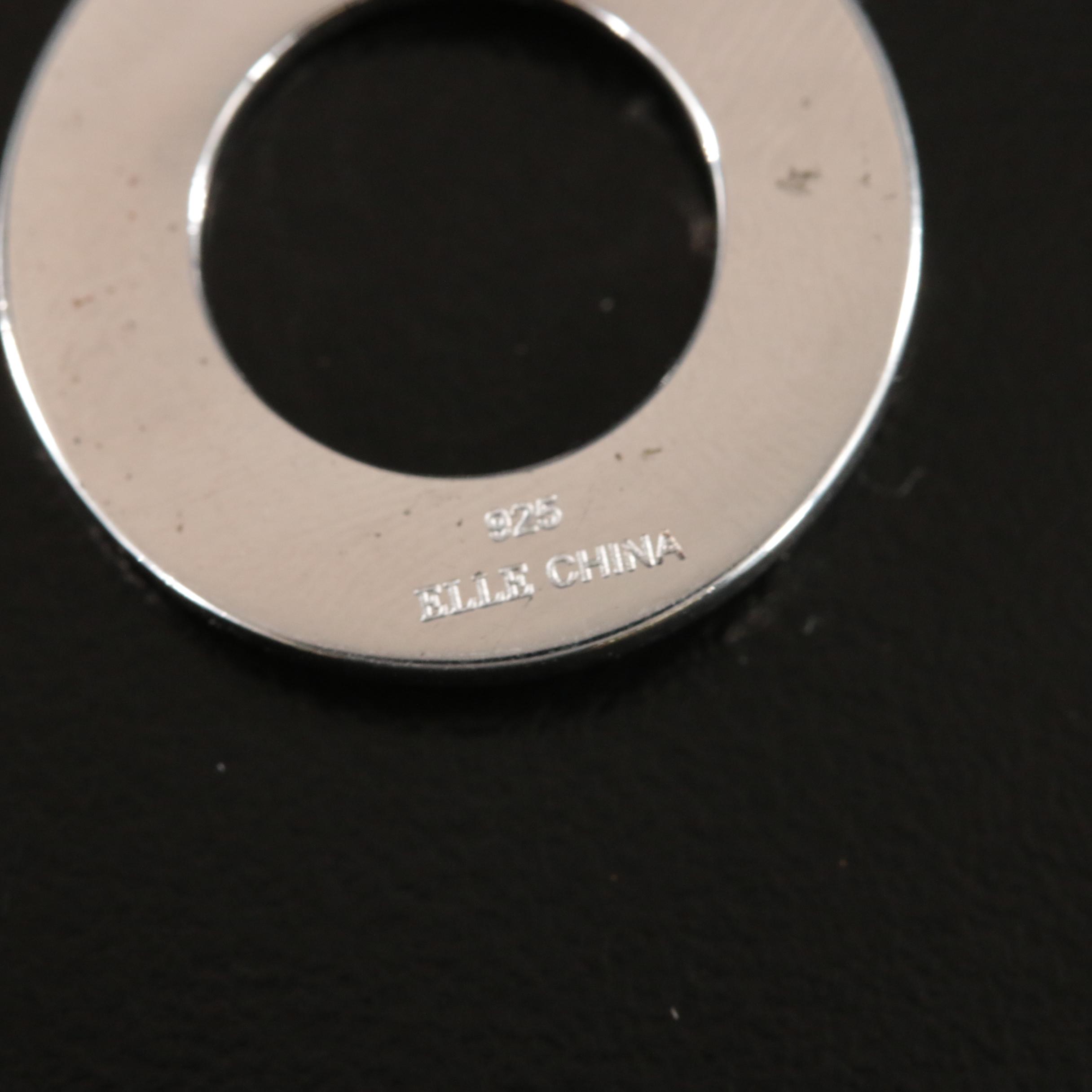 Elle Sterling Ruby Hope, Trust and Love Enhancer Pendant