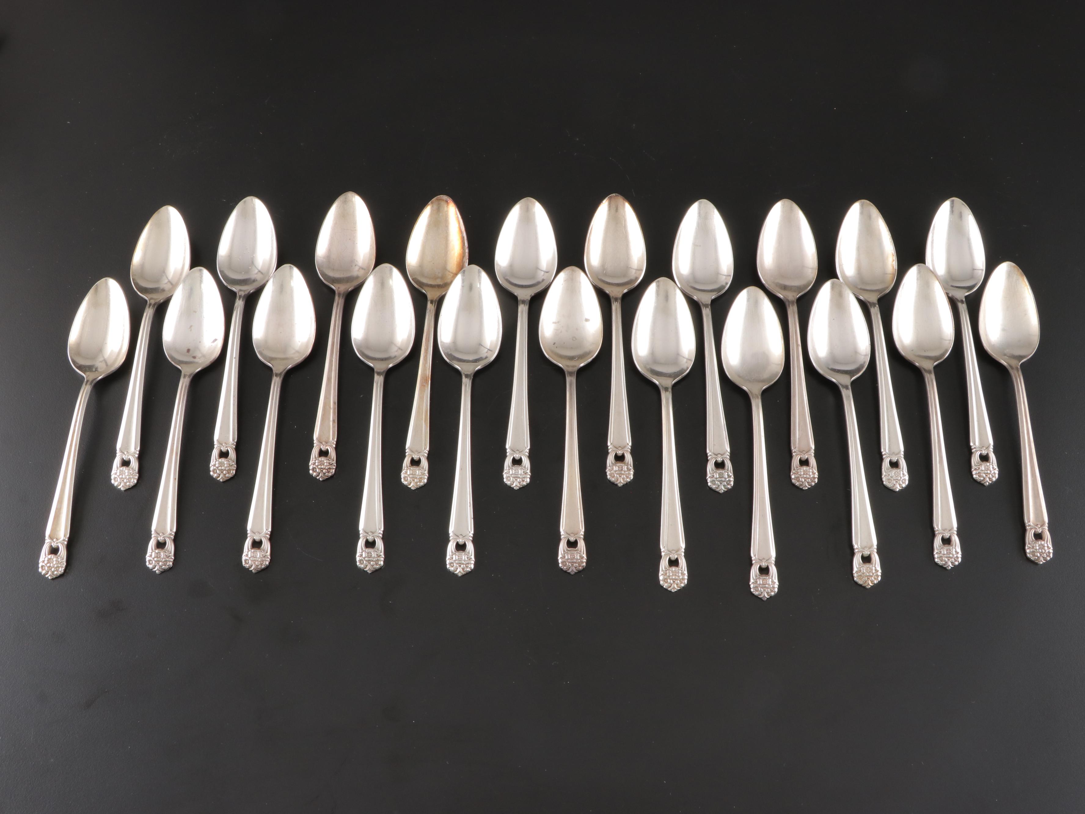 1847 Rogers Bros Silver Plate "Eternally Yours" Flatware, Mid to Late 20th C.