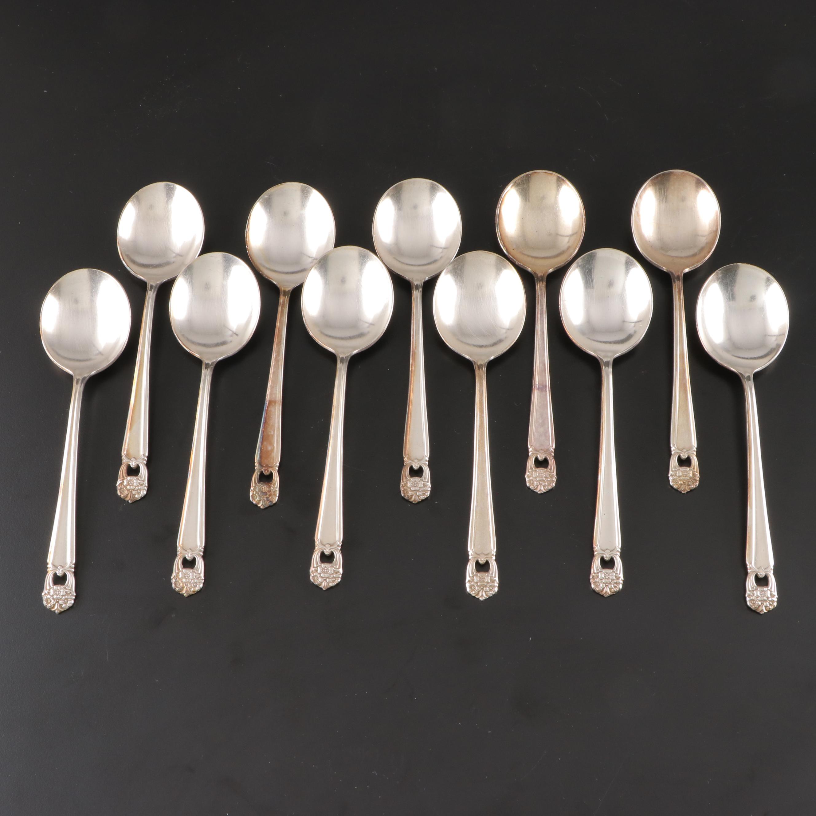 1847 Rogers Bros Silver Plate "Eternally Yours" Flatware, Mid to Late 20th C.