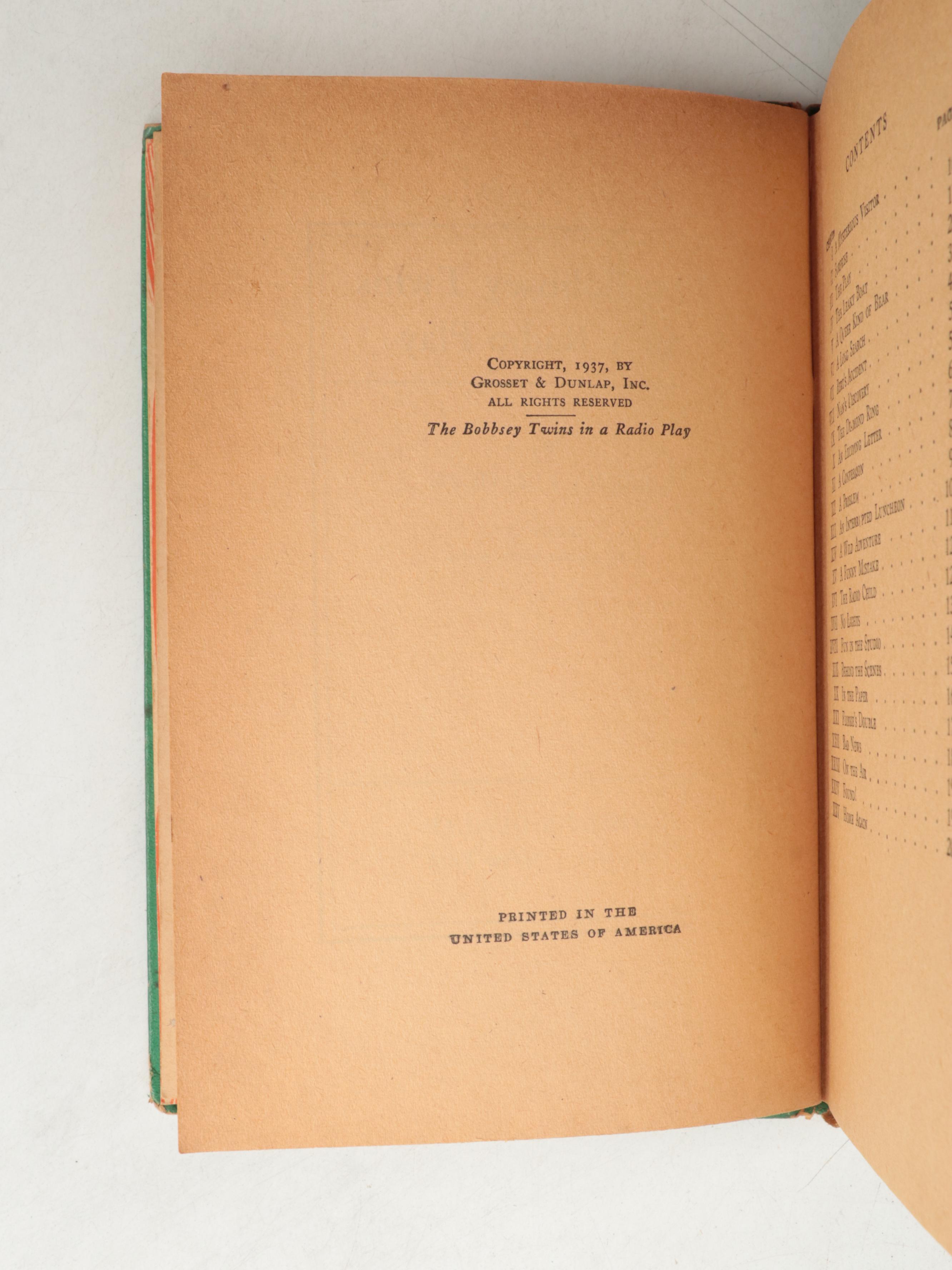 "The Bobbsey Twins" Partial Series by Laura Lee Hope and More