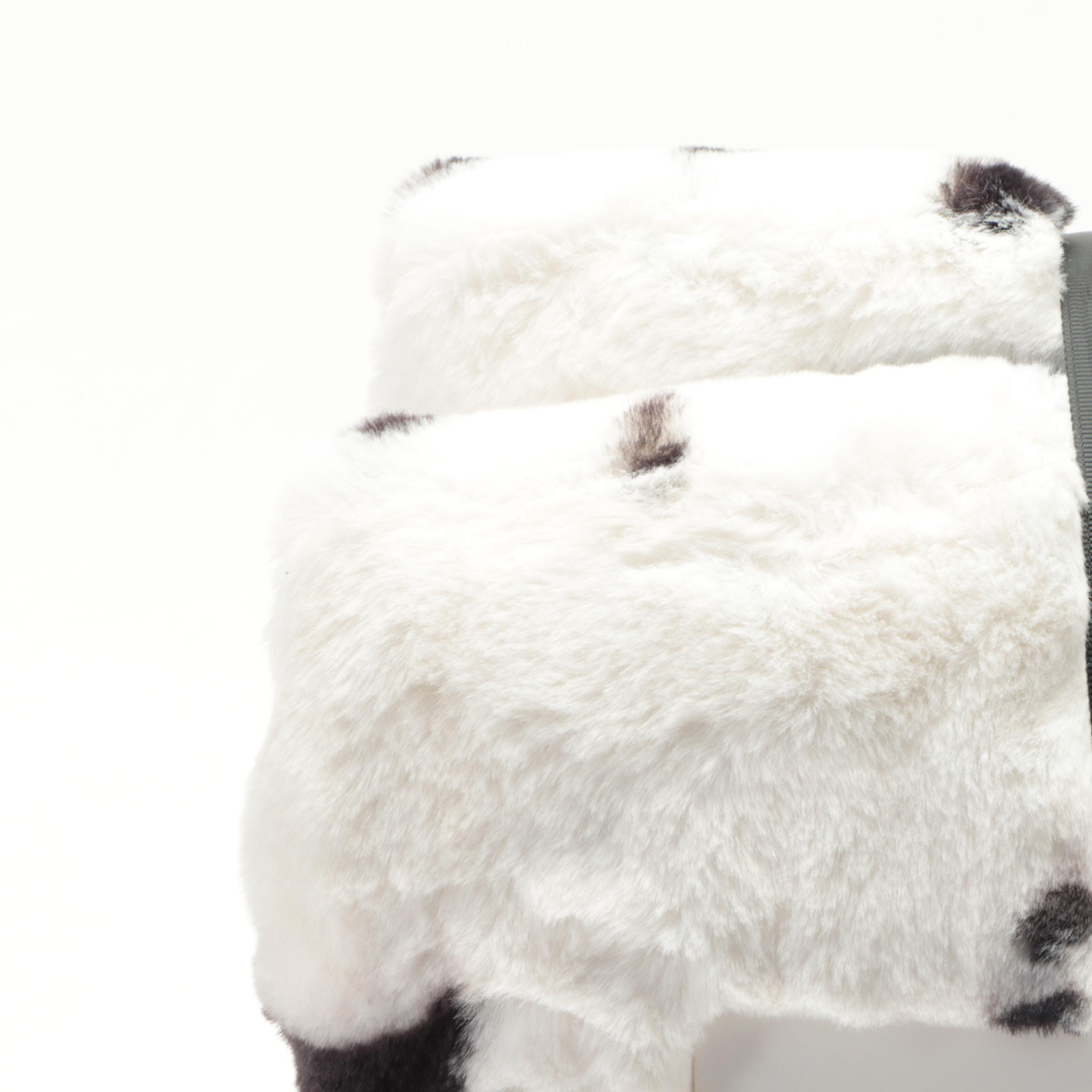 Member's Mark Hotel Premier Collection Luxury Throw Blanket in Black Cow