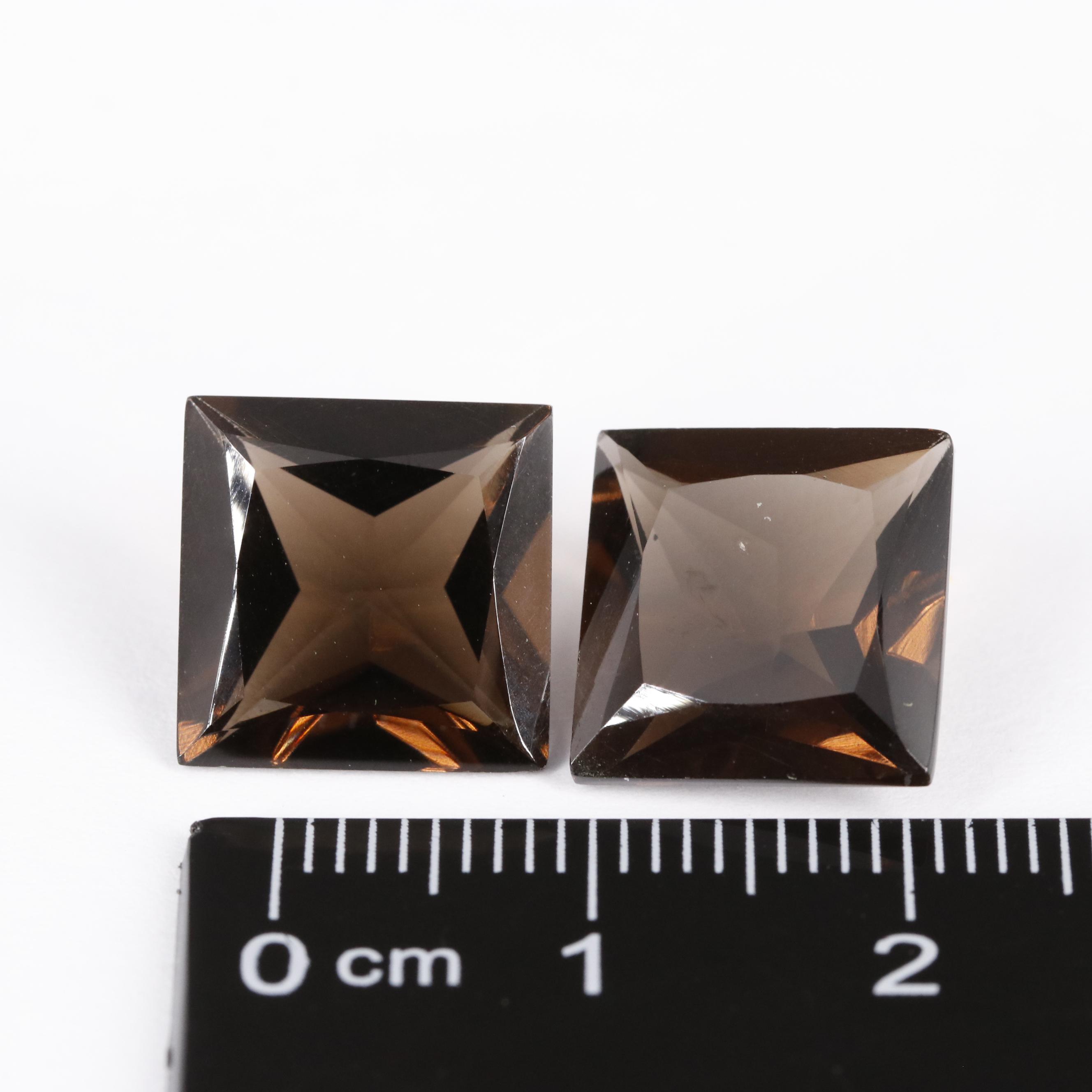 Loose 12.66 CTW Smoky Quartz