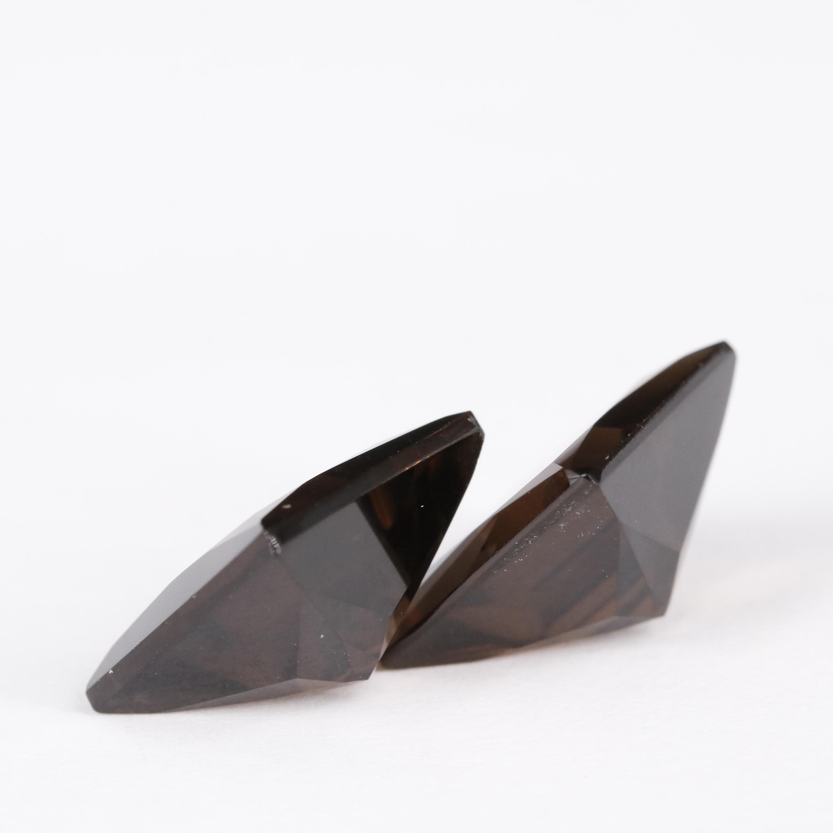 Loose 12.66 CTW Smoky Quartz