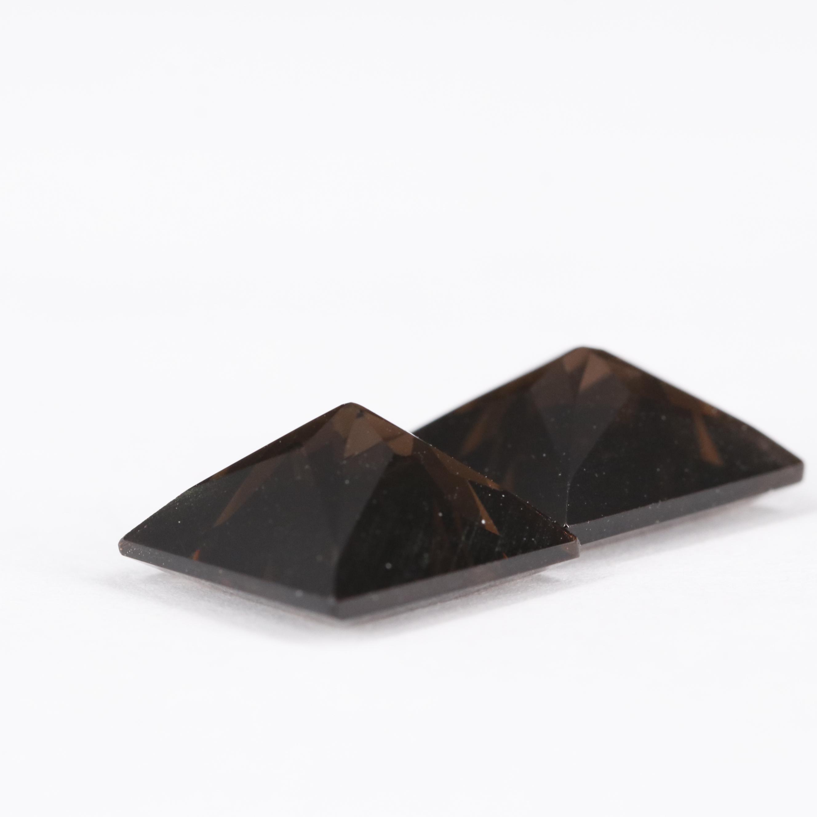 Loose 12.66 CTW Smoky Quartz