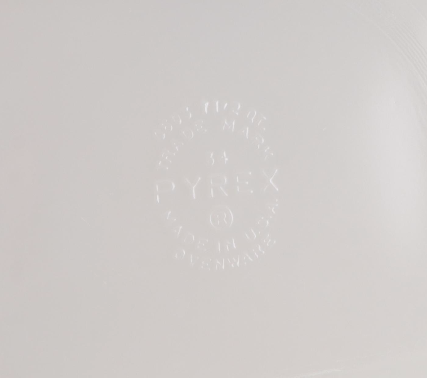 Pyrex "Butterprint" Refrigerator Dishes with Other Bakeware and Carafes