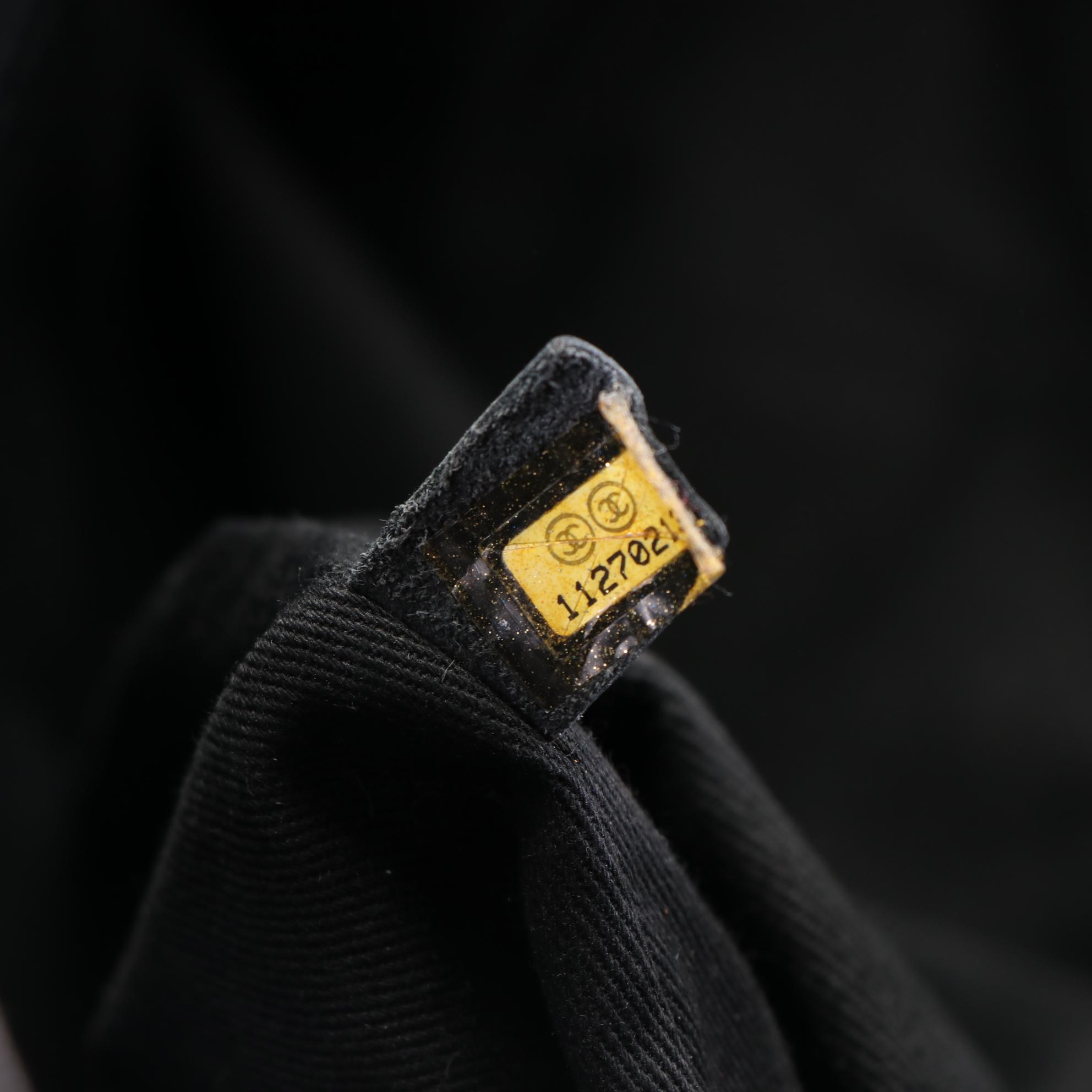 Chanel Canvas and Leather Chain Tote