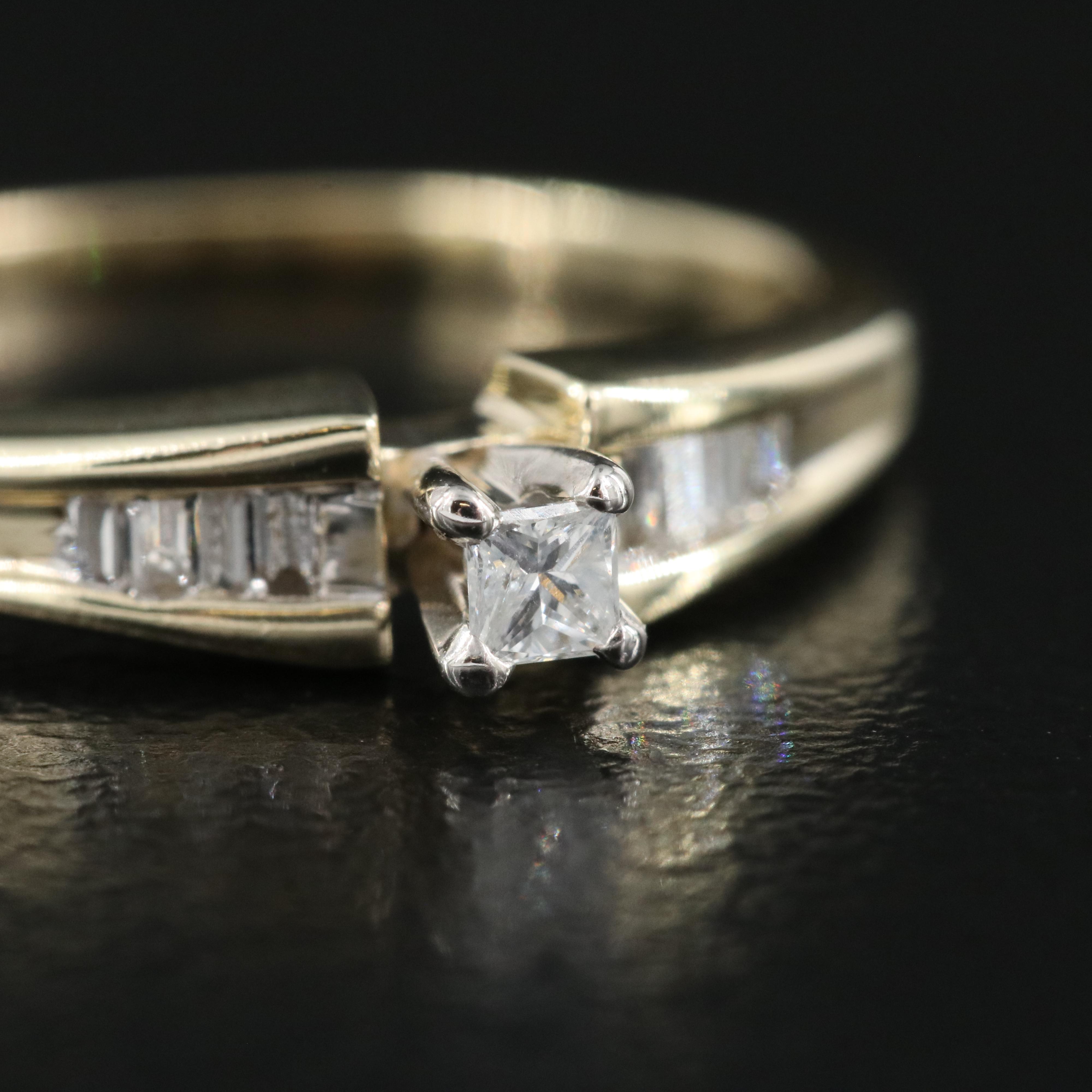 10K 0.11 CTW Diamond Ring