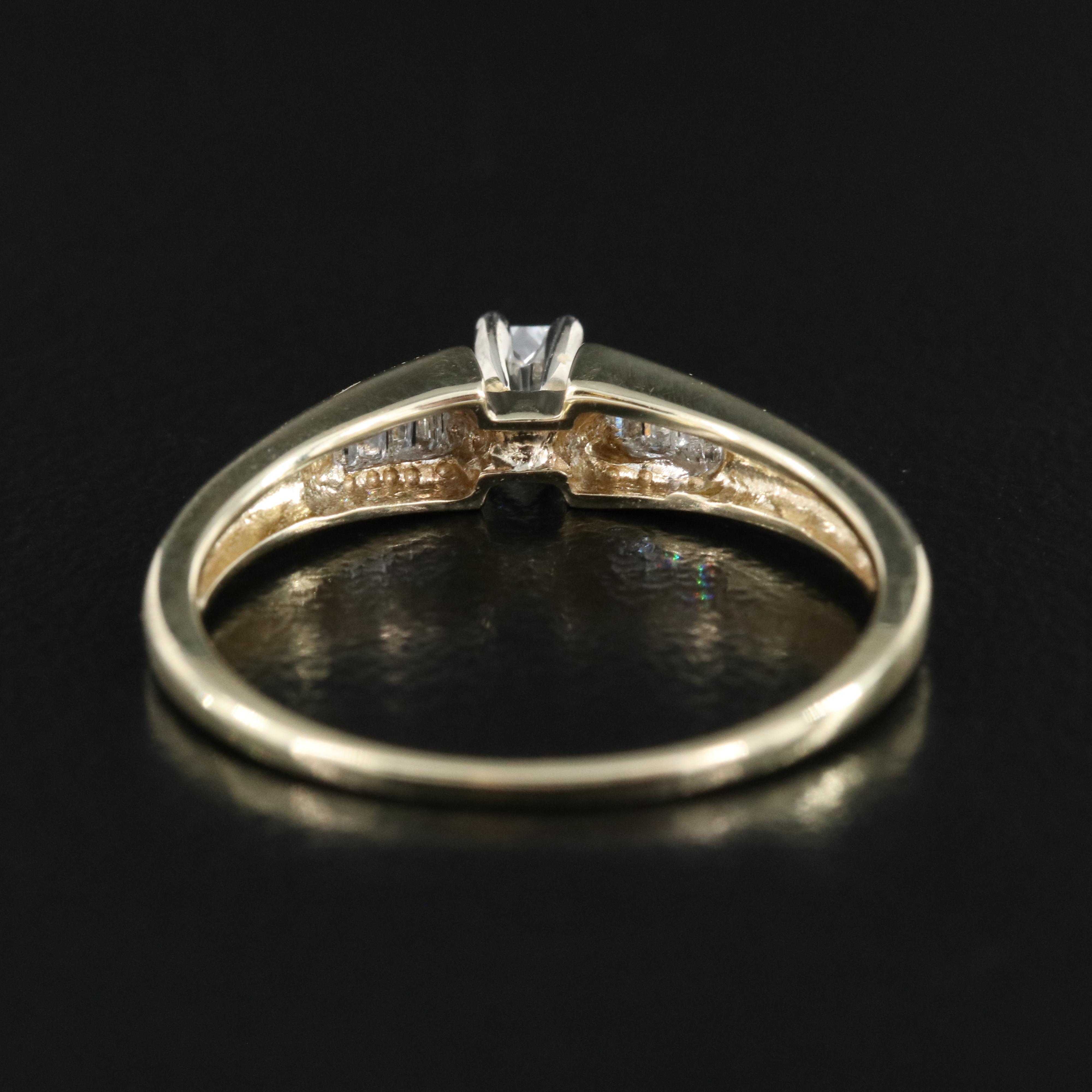 10K 0.11 CTW Diamond Ring