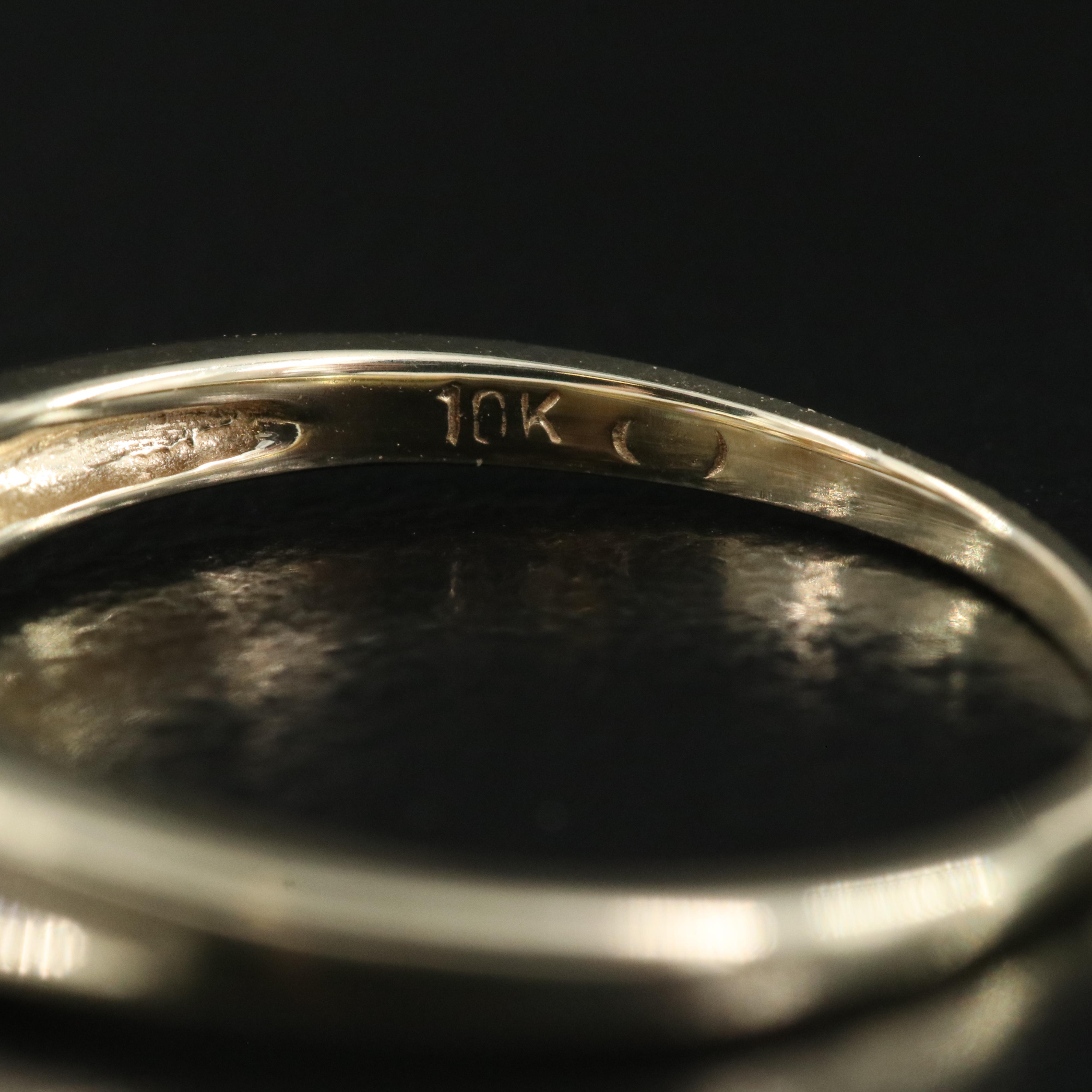 10K 0.11 CTW Diamond Ring