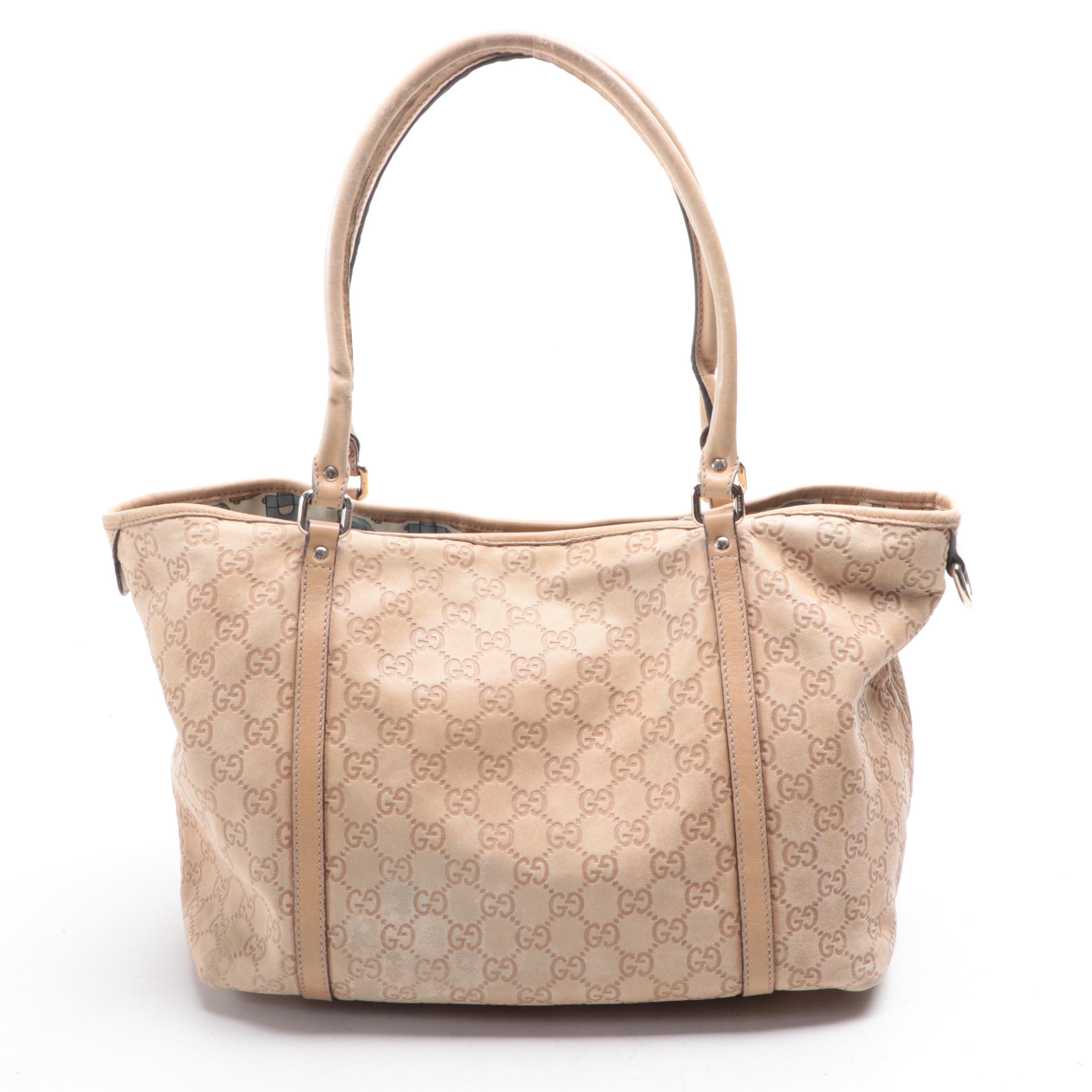 Gucci Tote Bag in Guccissima Leather