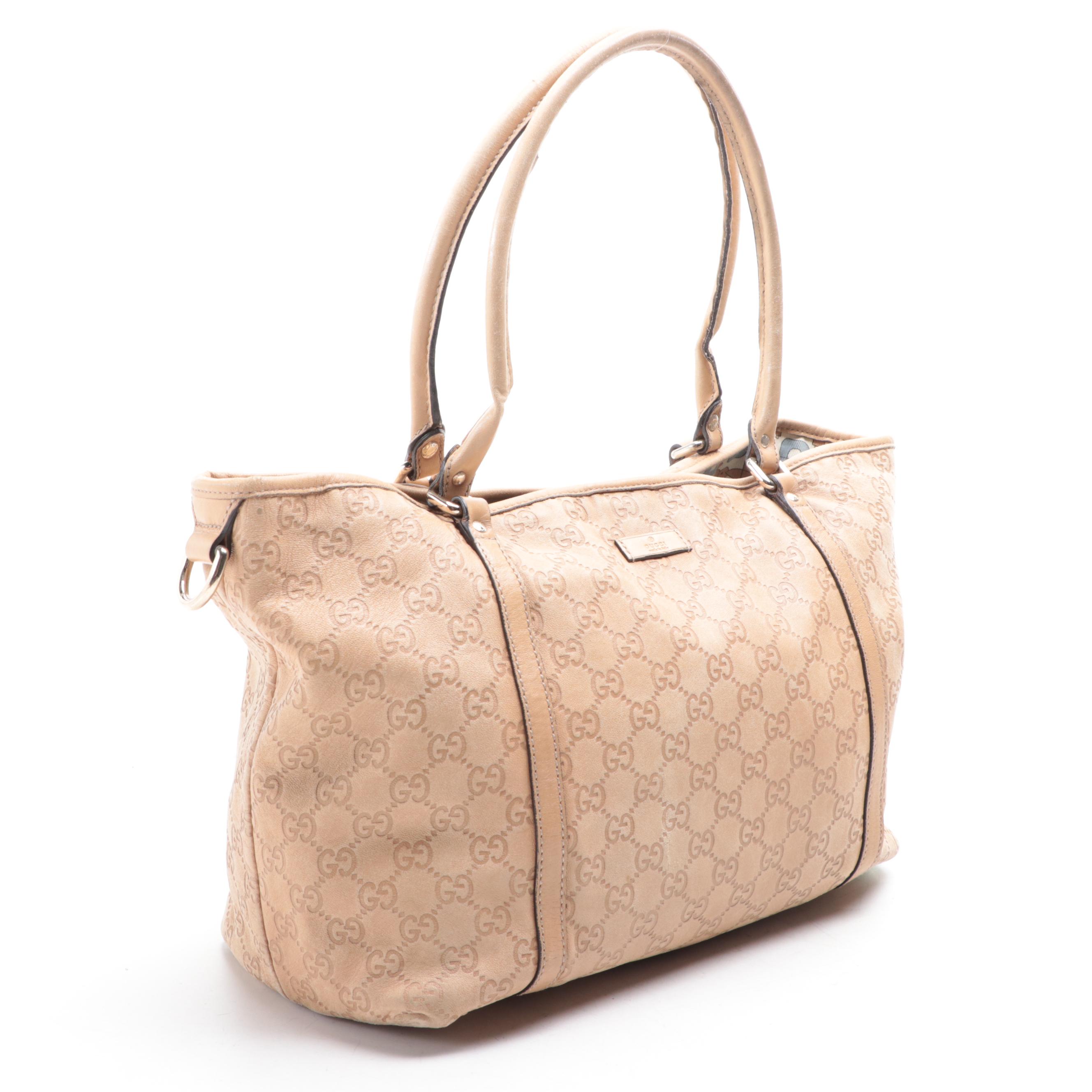 Gucci Tote Bag in Guccissima Leather