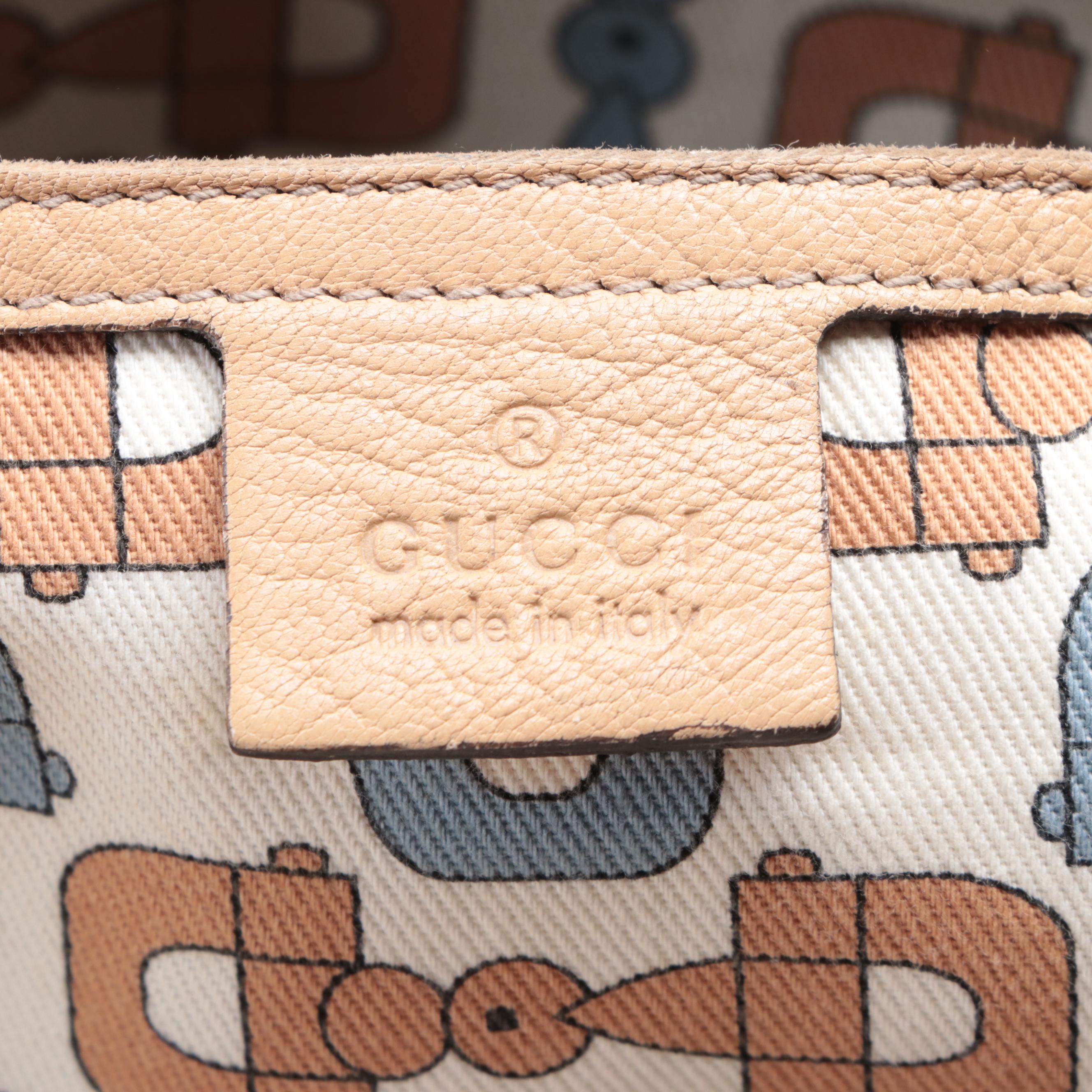 Gucci Tote Bag in Guccissima Leather