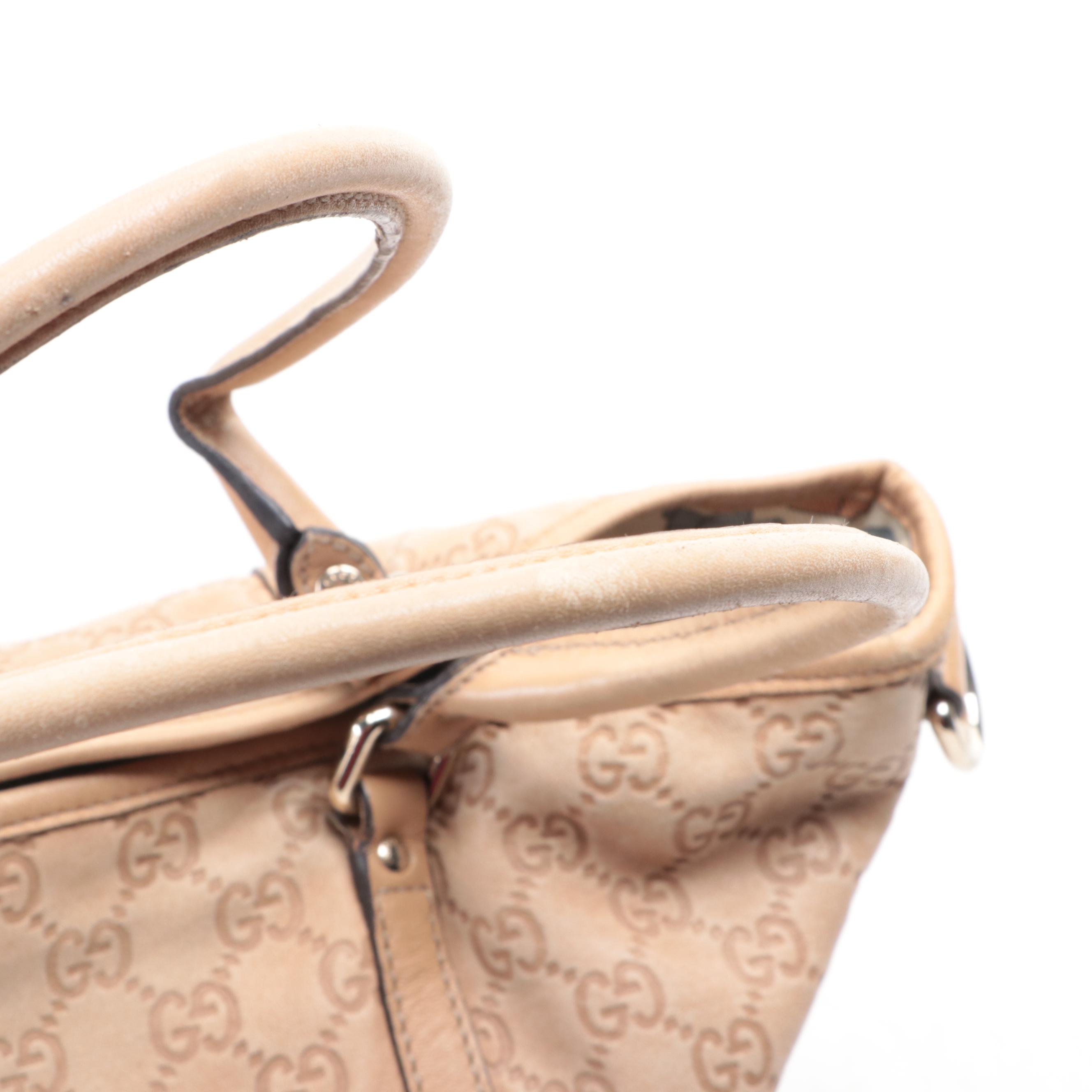 Gucci Tote Bag in Guccissima Leather