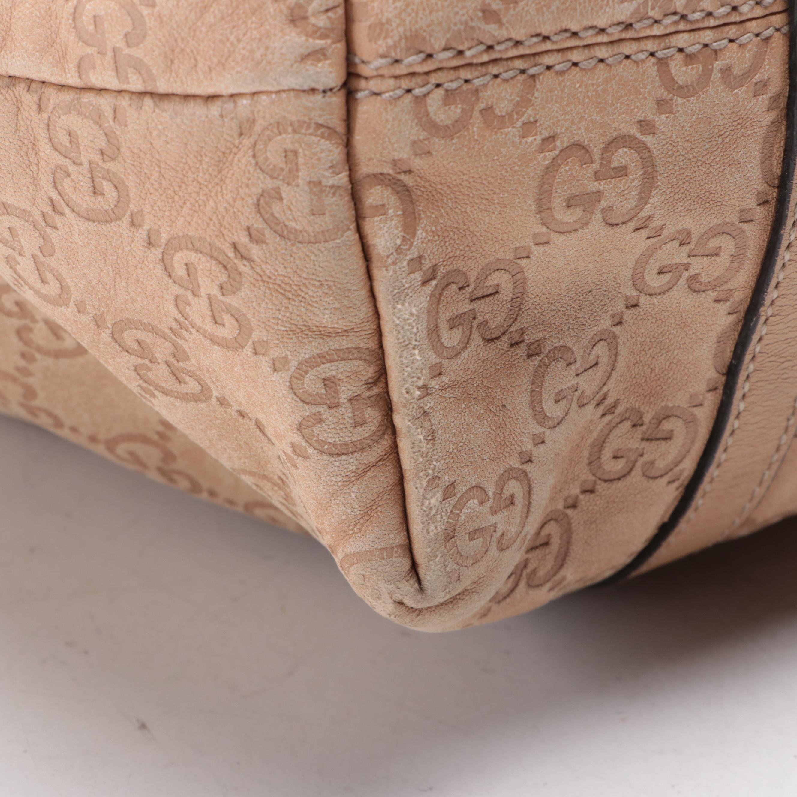 Gucci Tote Bag in Guccissima Leather