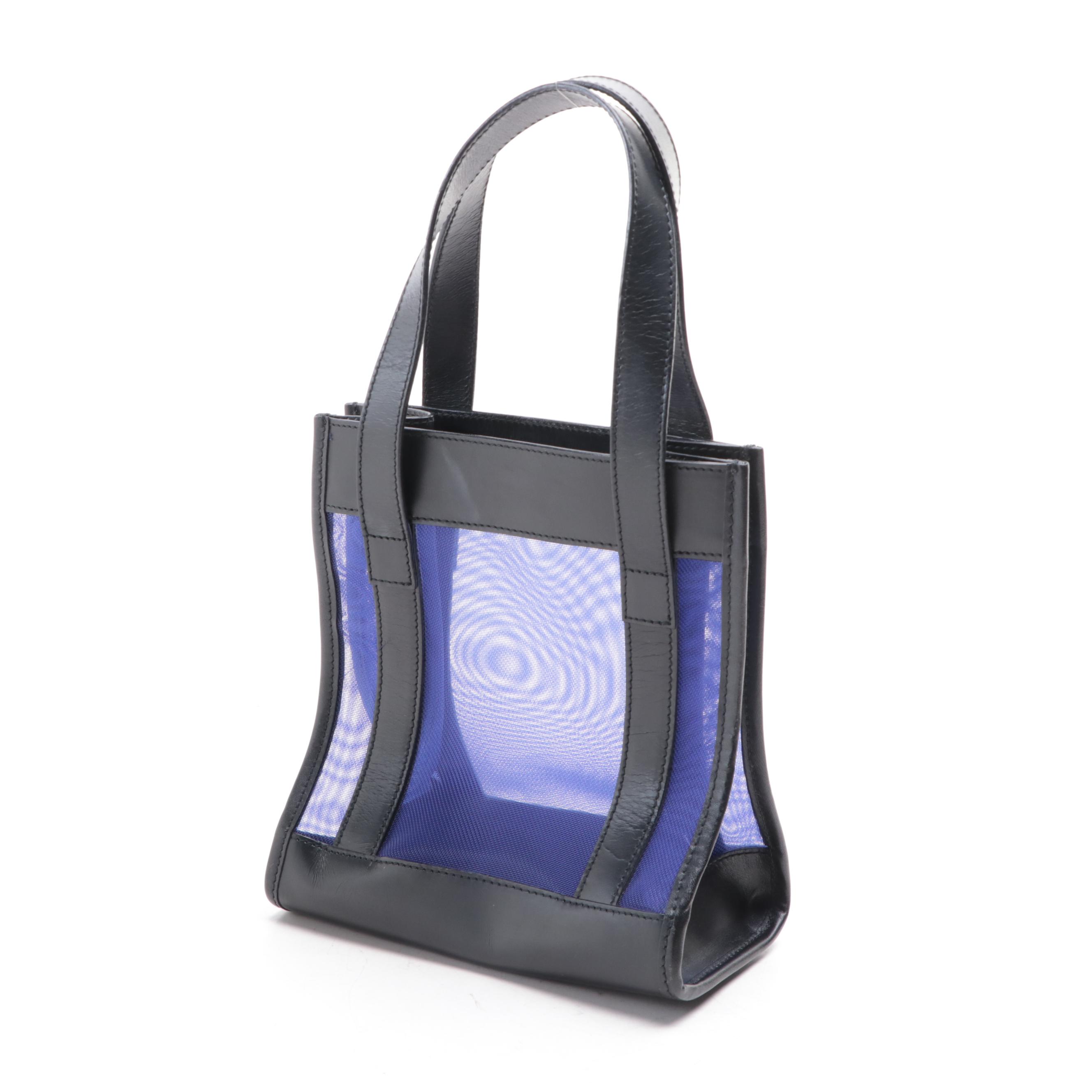 Gucci Mini Tote in Mesh and Leather