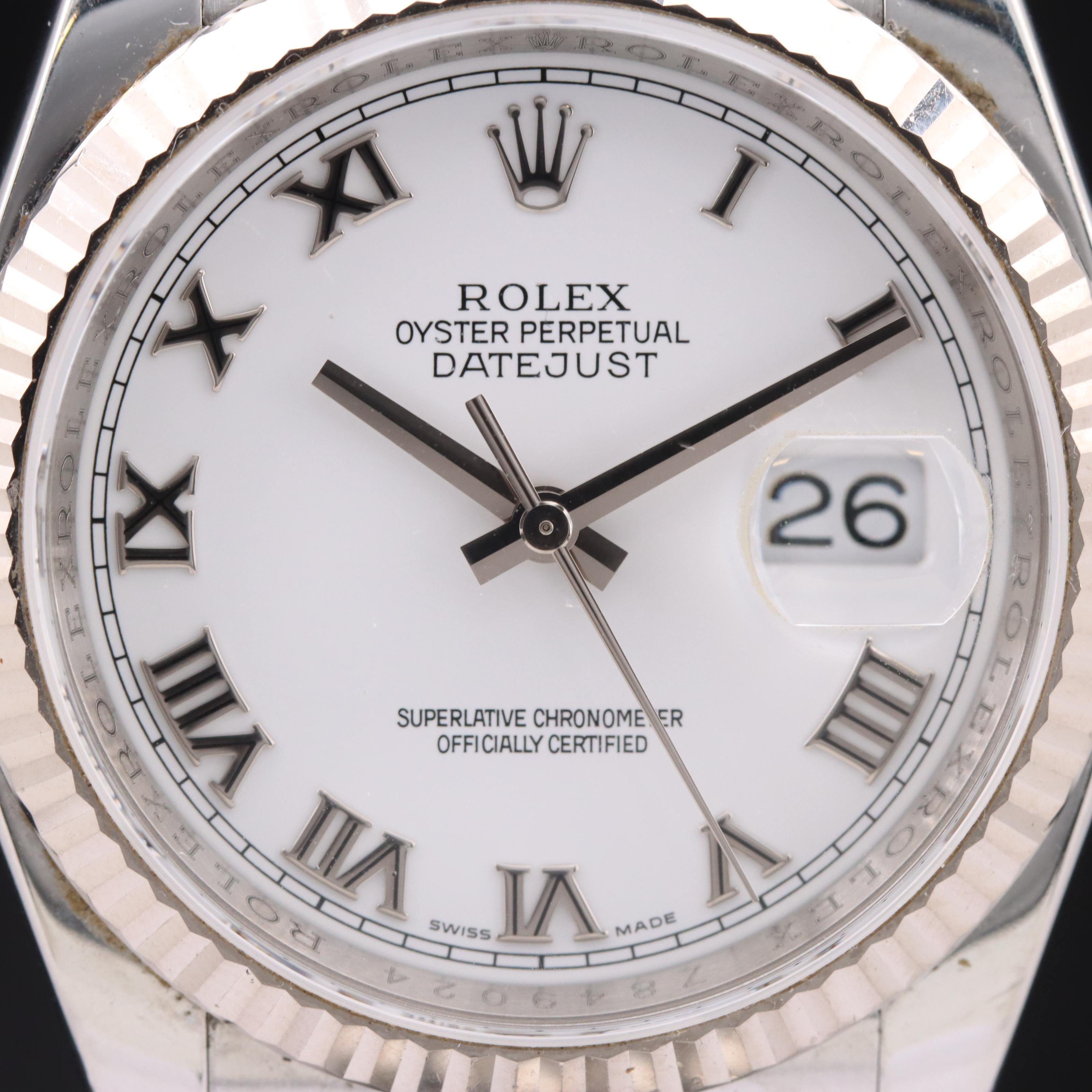 2006 - 2007 Rolex Oyster Perpetual Datejust Watch