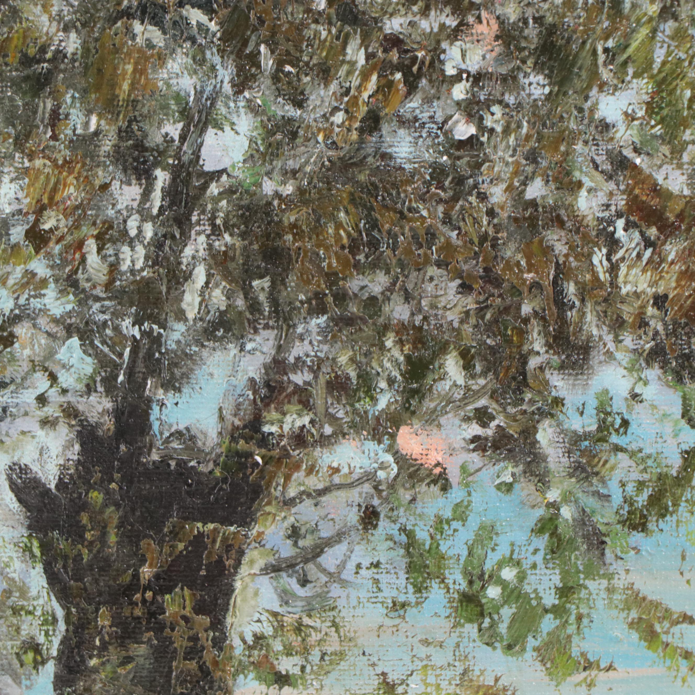 Garncarek Aleksander Oil Painting "Przy Drodze," 2023