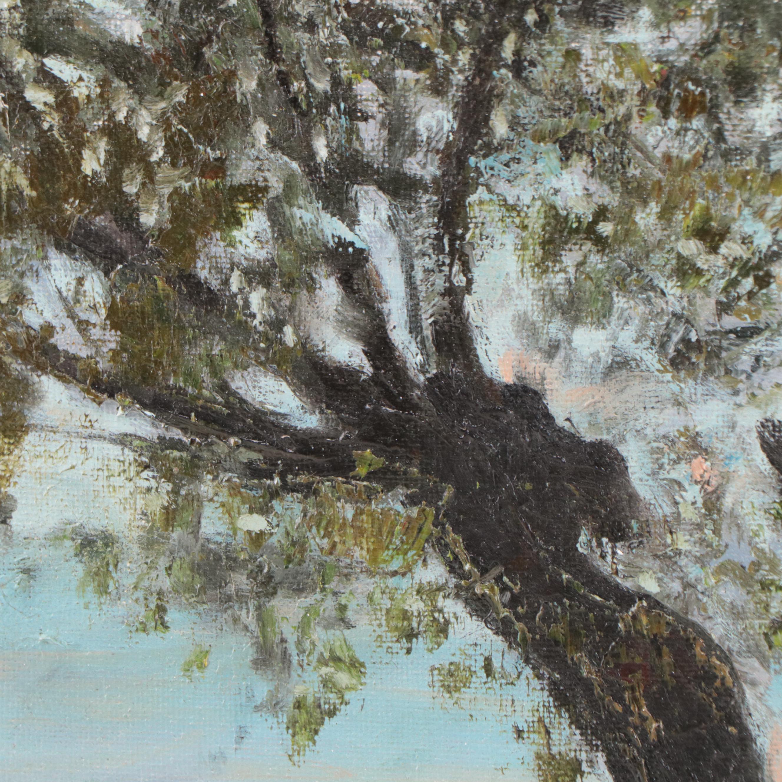 Garncarek Aleksander Oil Painting "Przy Drodze," 2023