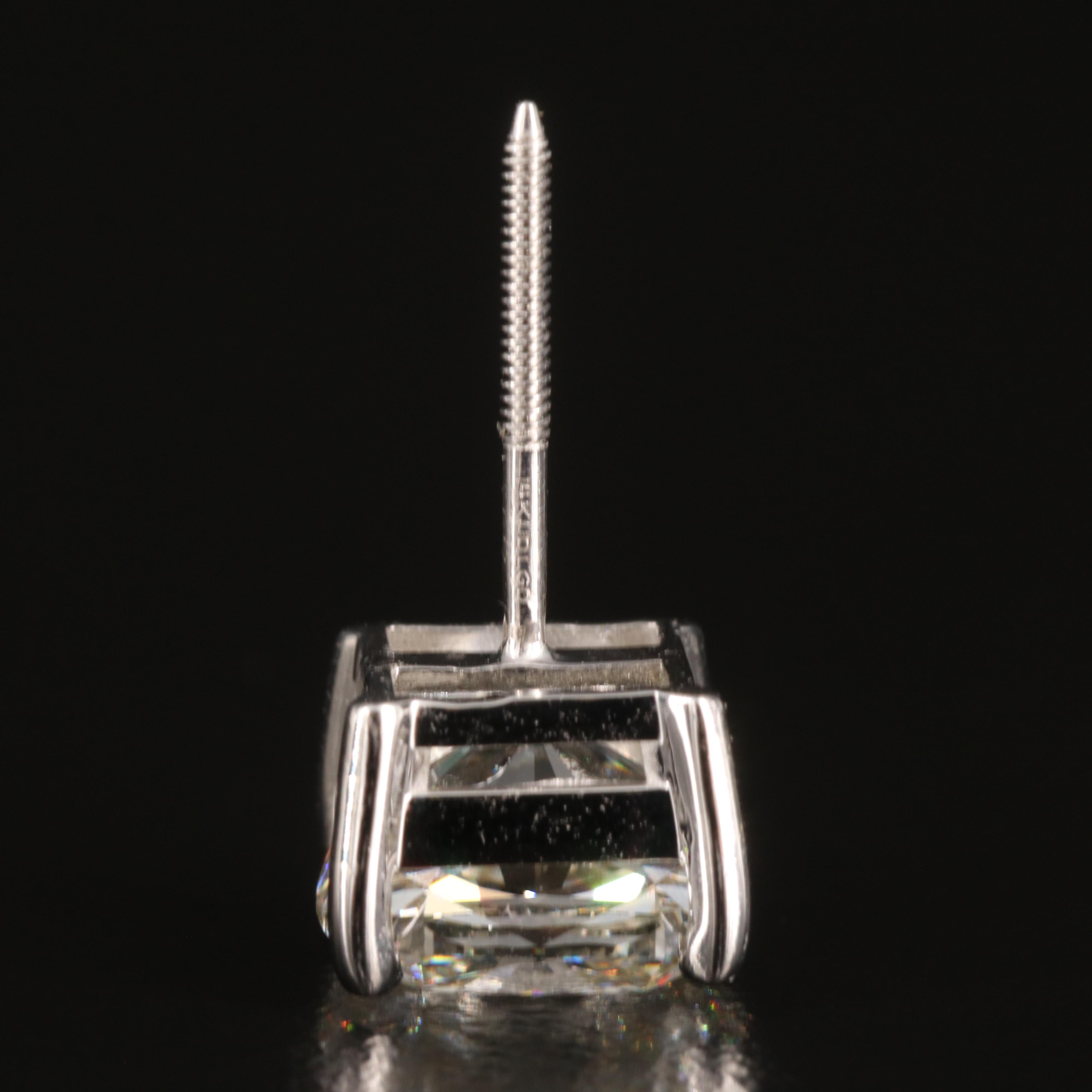 14K 6.10 CTW Lab Grown Diamond Stud Earrings