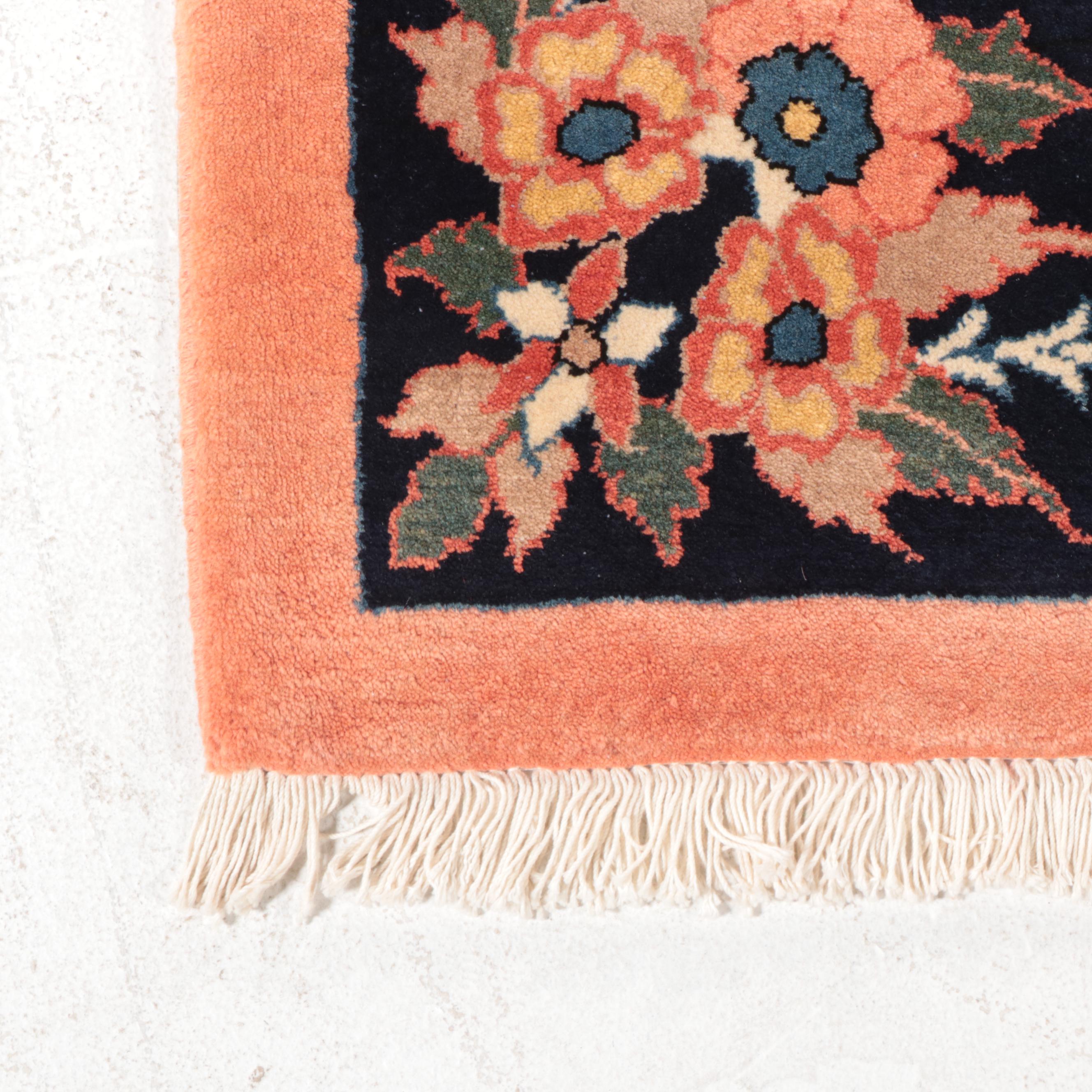 5' x 7'11 Hand-Knotted Indian Agra Area Rug