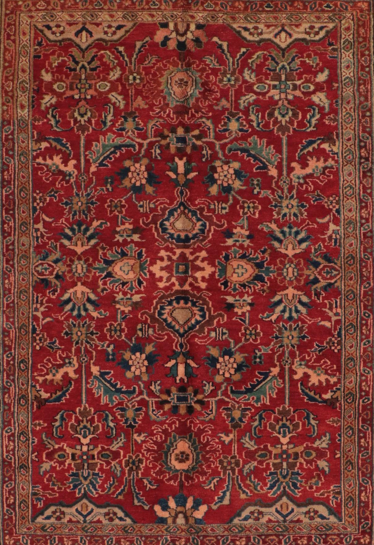 7'11 x 10'2 Hand-Knotted Persian Tabriz Area Rug