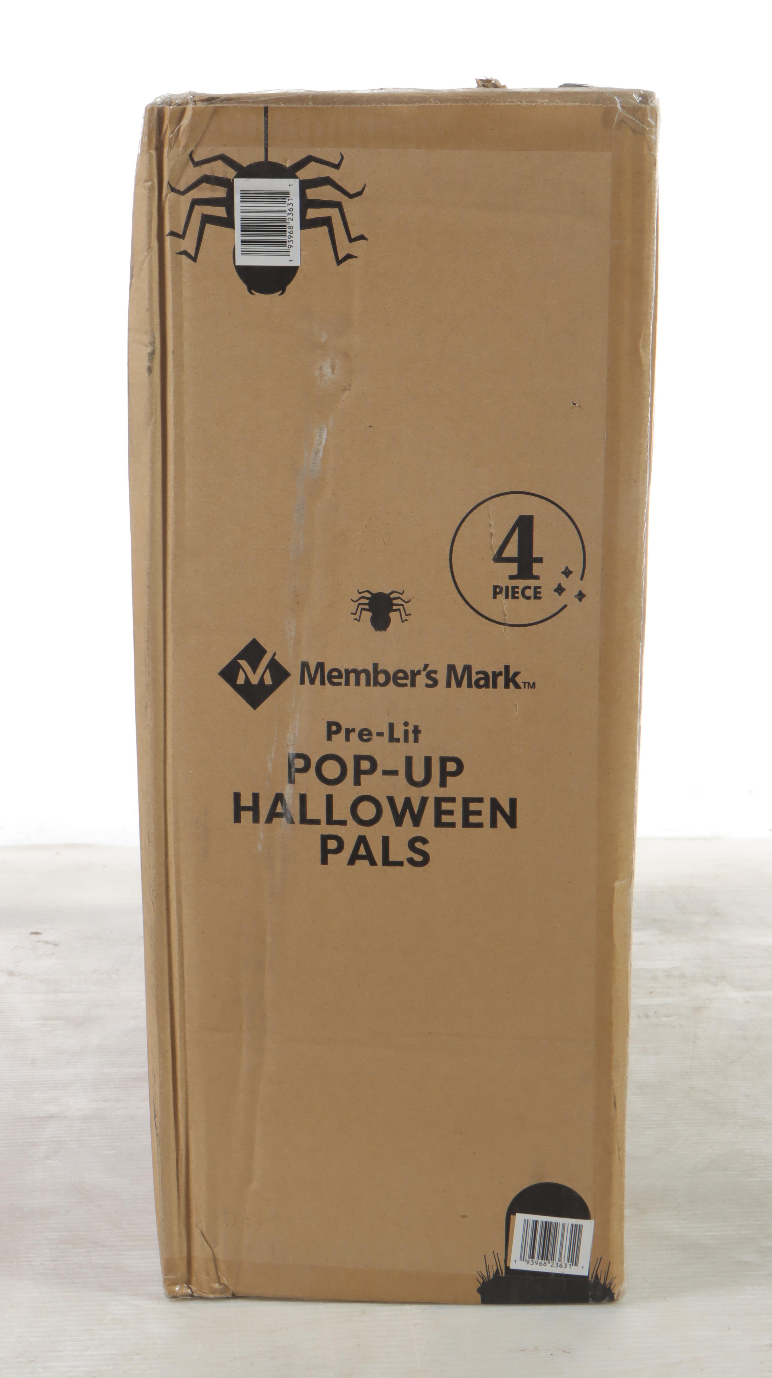Member's Mark Pre-Lit Pop-Up Halloween Pals