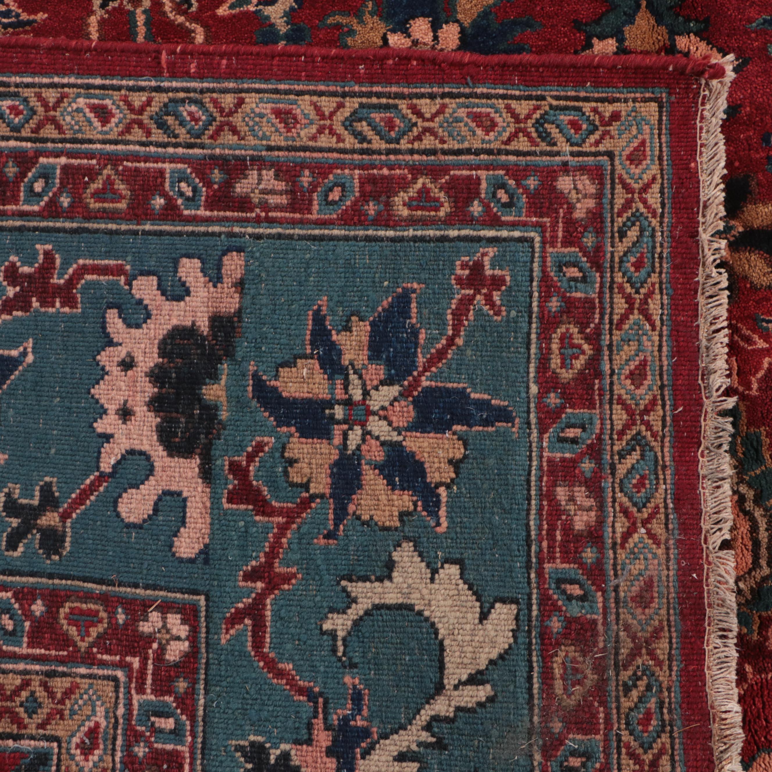 7'11 x 10'2 Hand-Knotted Persian Tabriz Area Rug