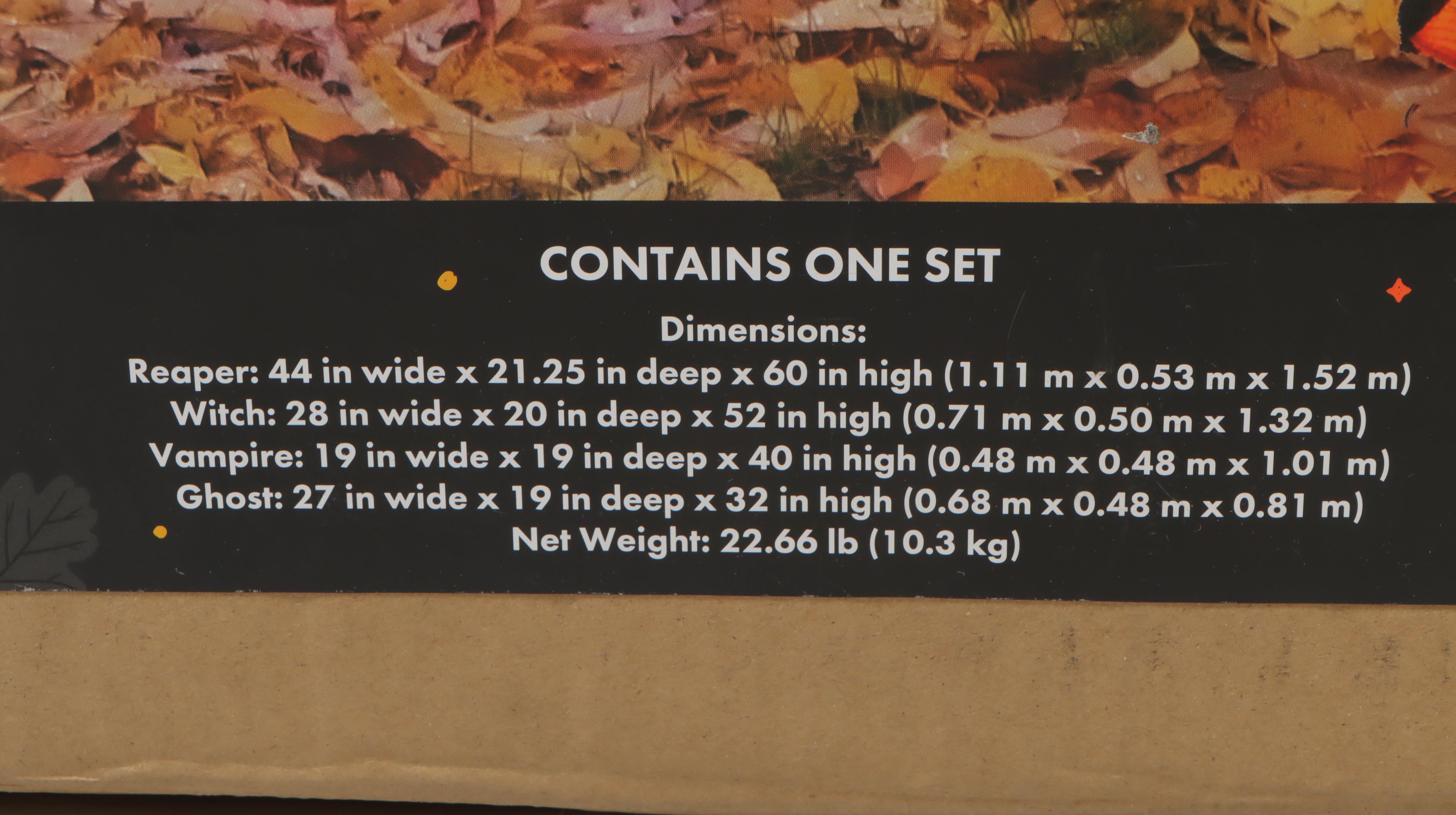 Member's Mark Pre-Lit Pop-Up Halloween Pals