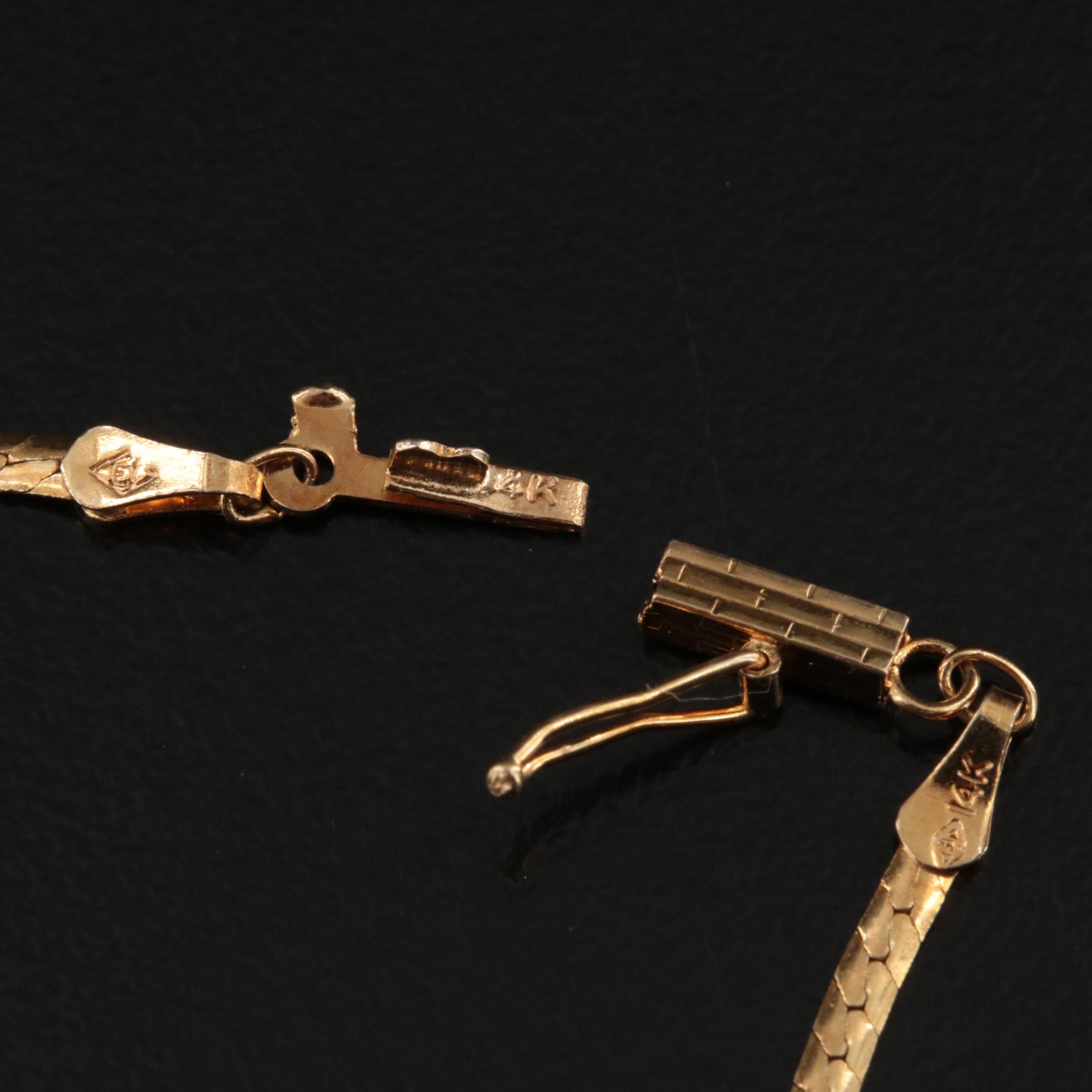 14K 0.44 CTW Diamond Heart Necklace