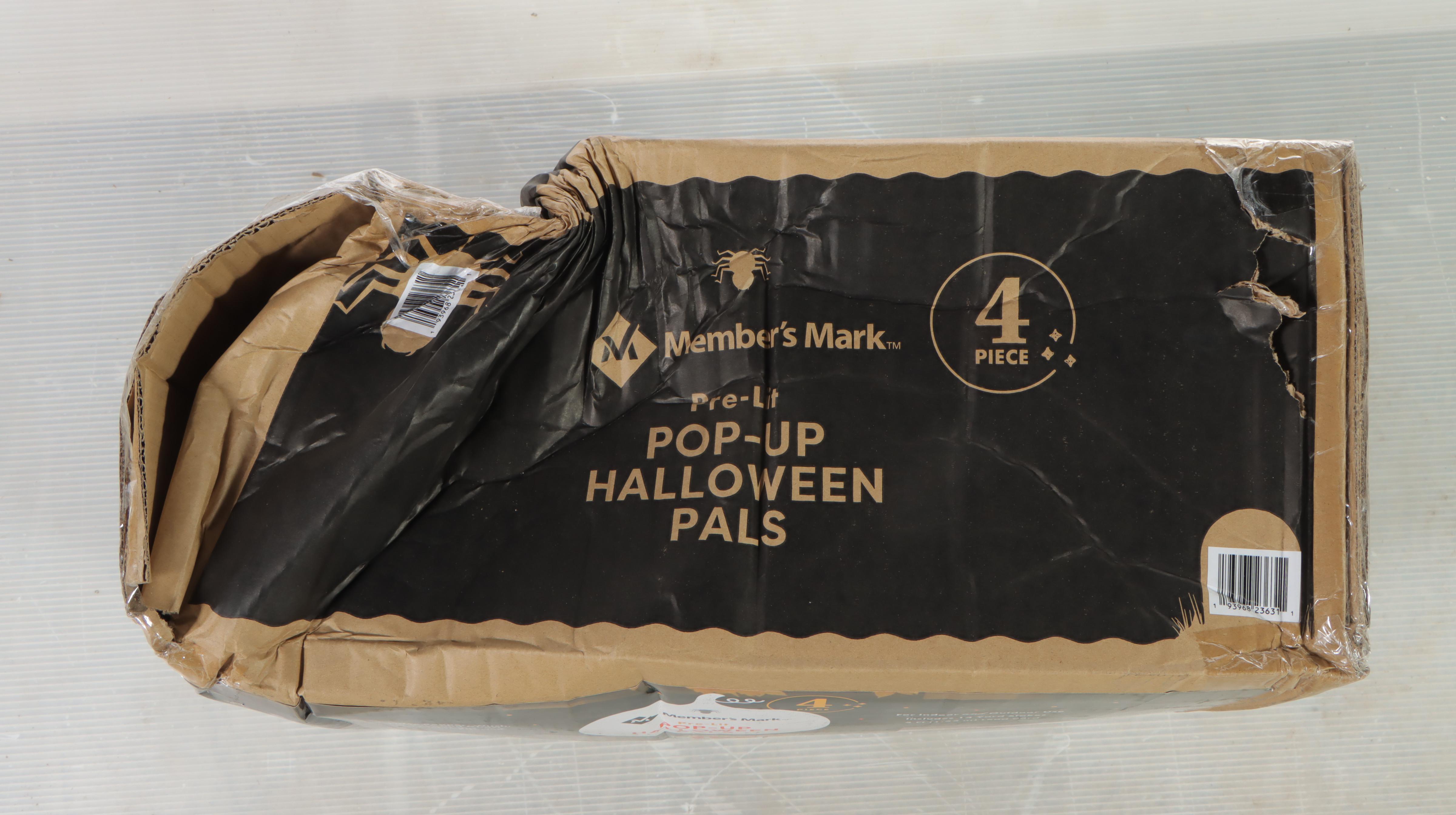 Member's Mark Pre-Lit Pop-Up Halloween Pals