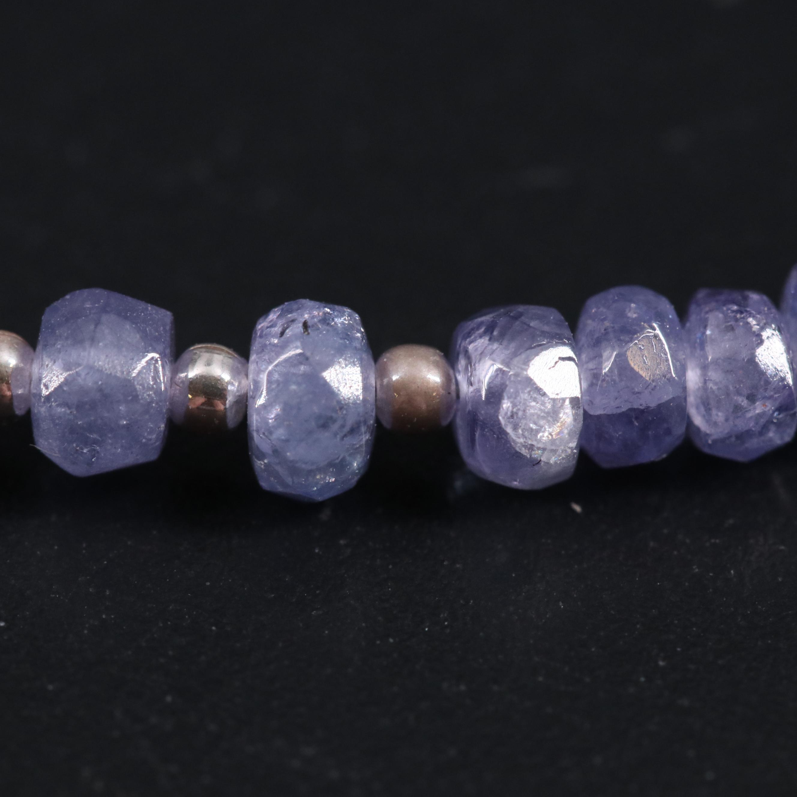 Sterling Silver Gemstone Bracelet