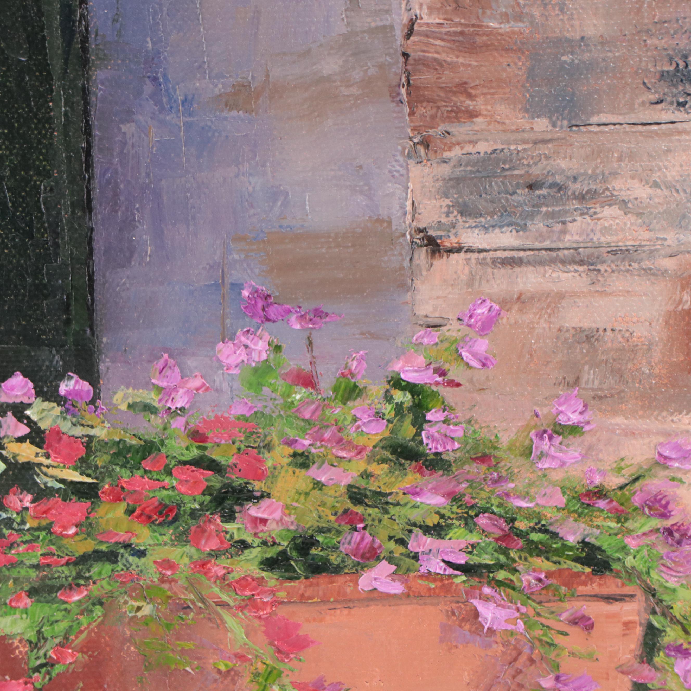 James Baldoumas Oil Painting "Window Box," 2023